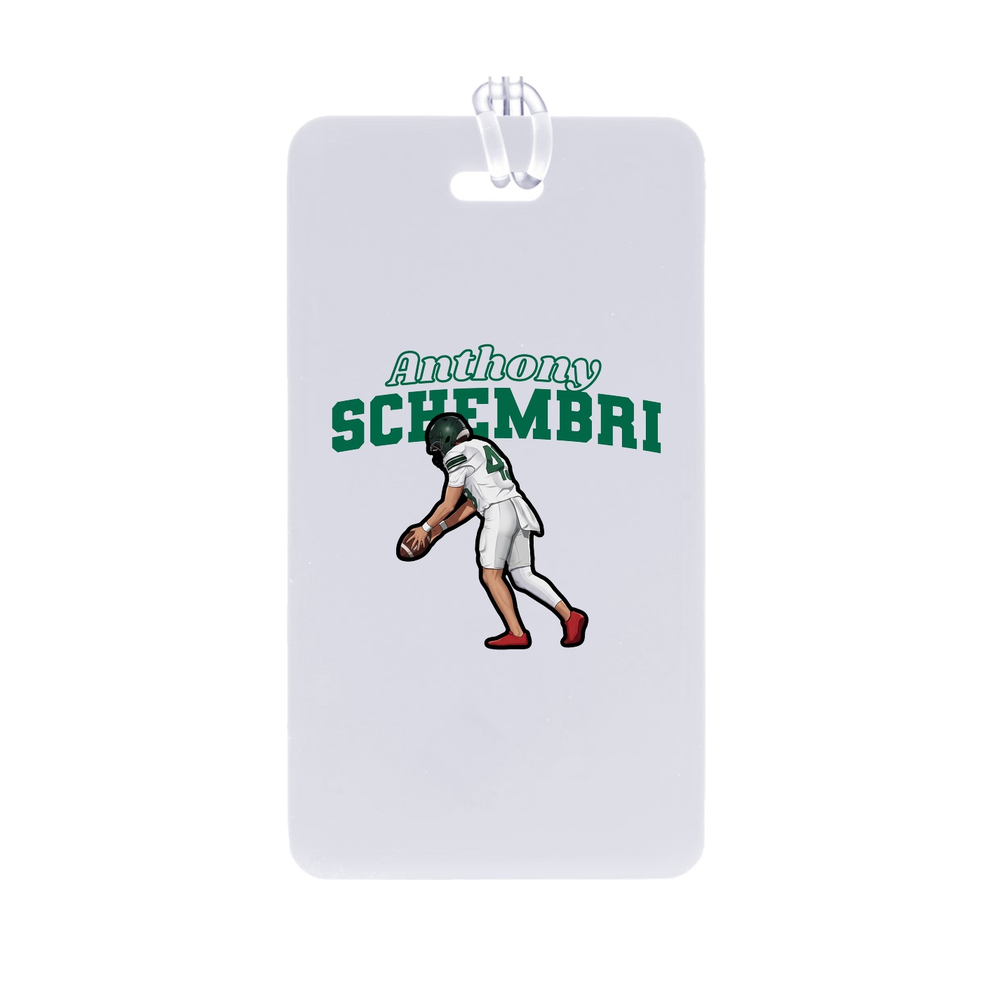 Bag Tag — Name Arch in Classic