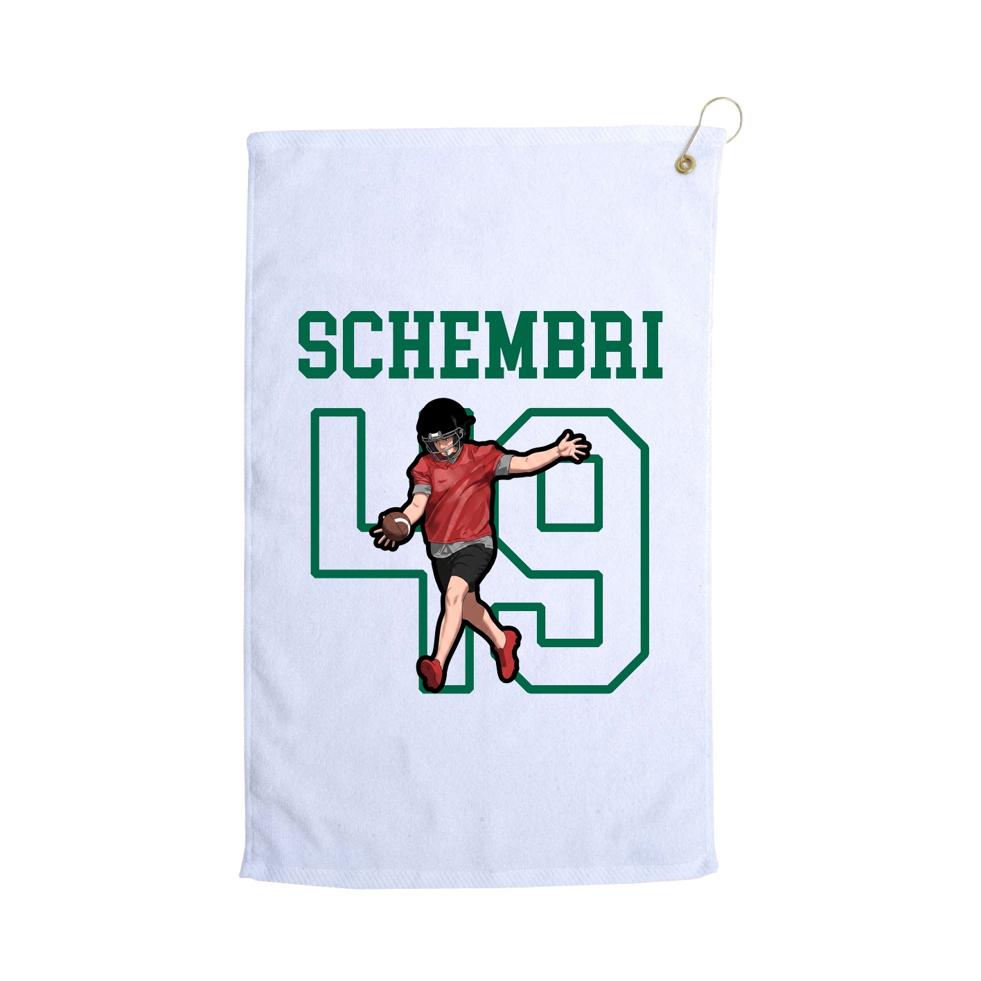 Golf Towel — Shirsey in White