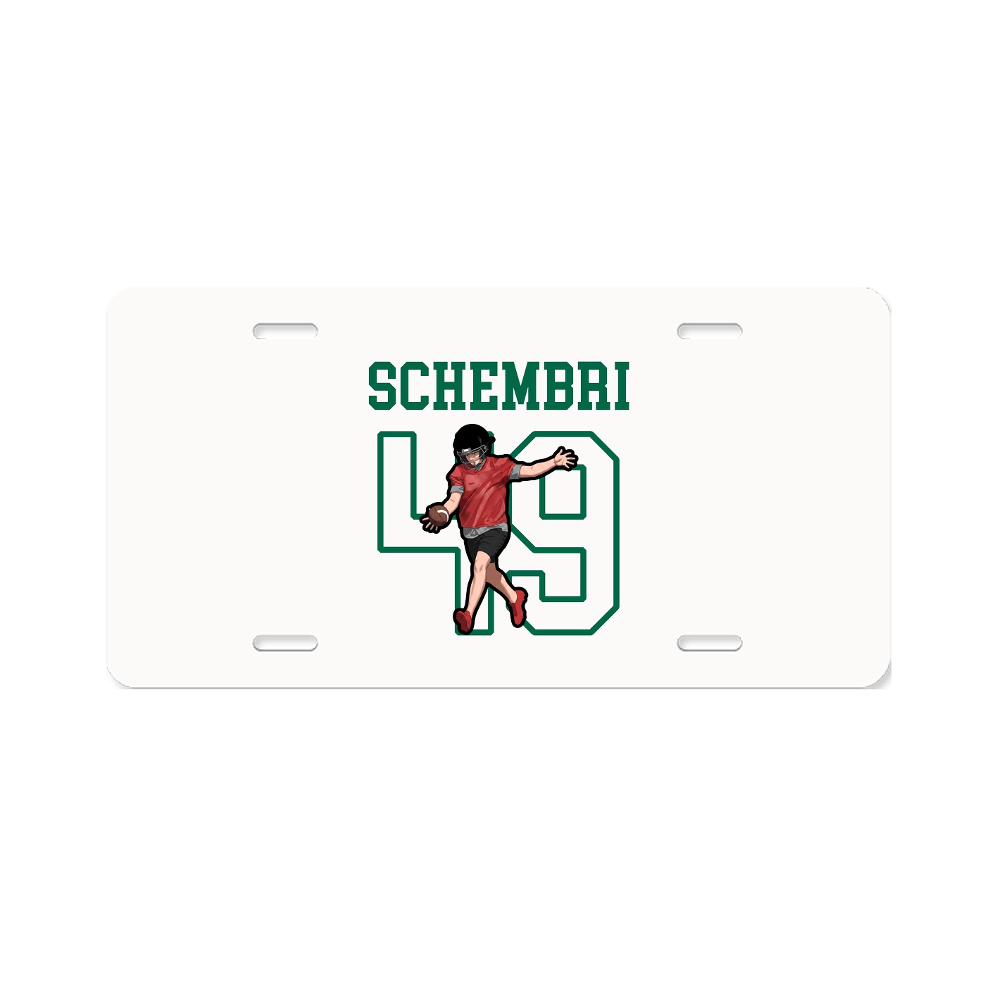 License Plate — Shirsey in Classic