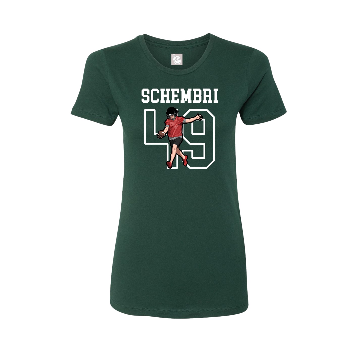 Fitted Women's Tee — Shirsey in Green