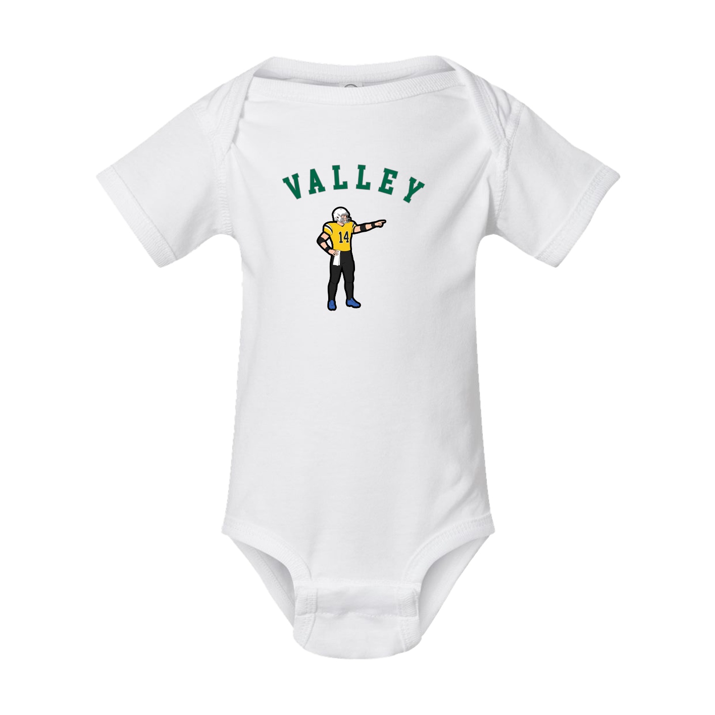 Baby Onesie — Shirsey Arch in White
