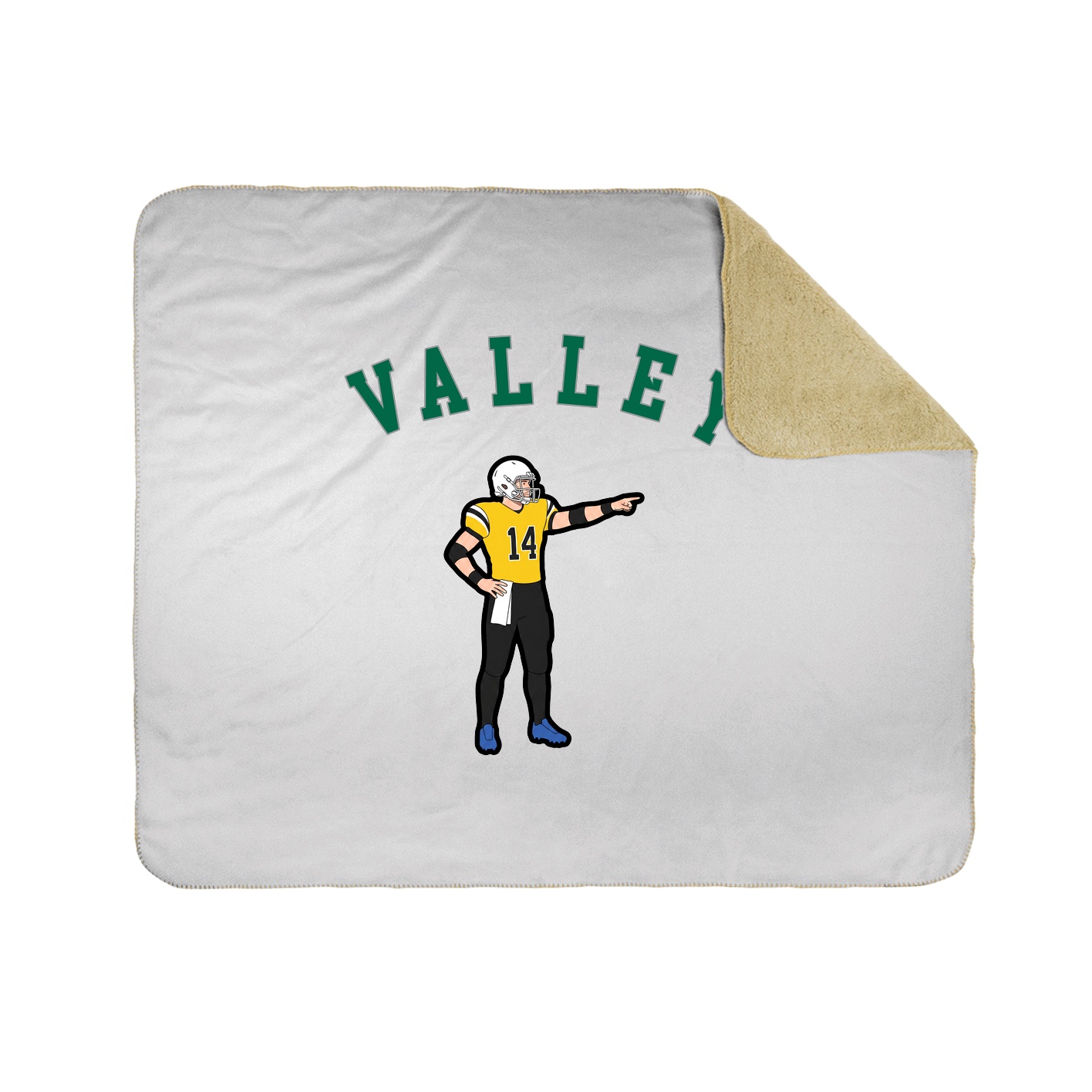 Throw Blanket — Shirsey Arch in White
