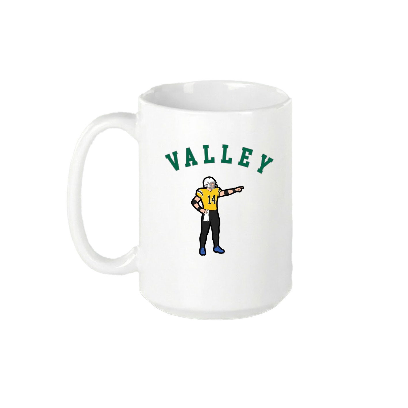 15oz Coffee Mug — Shirsey Arch in White