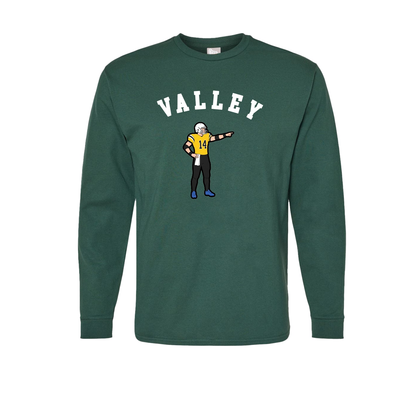 Long Sleeve Tee — Shirsey Arch in Green