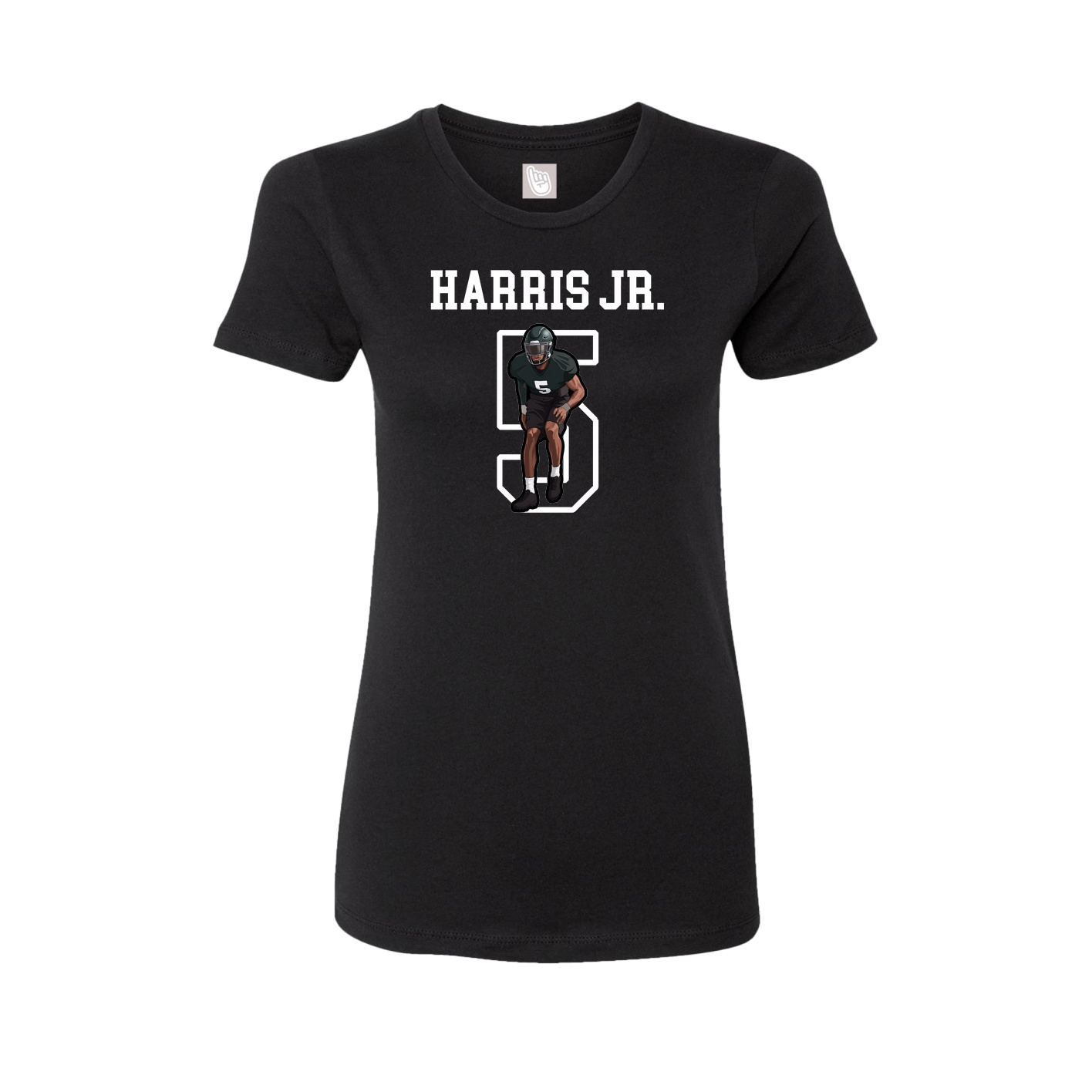 Fitted Women's Tee — Shirsey in Black