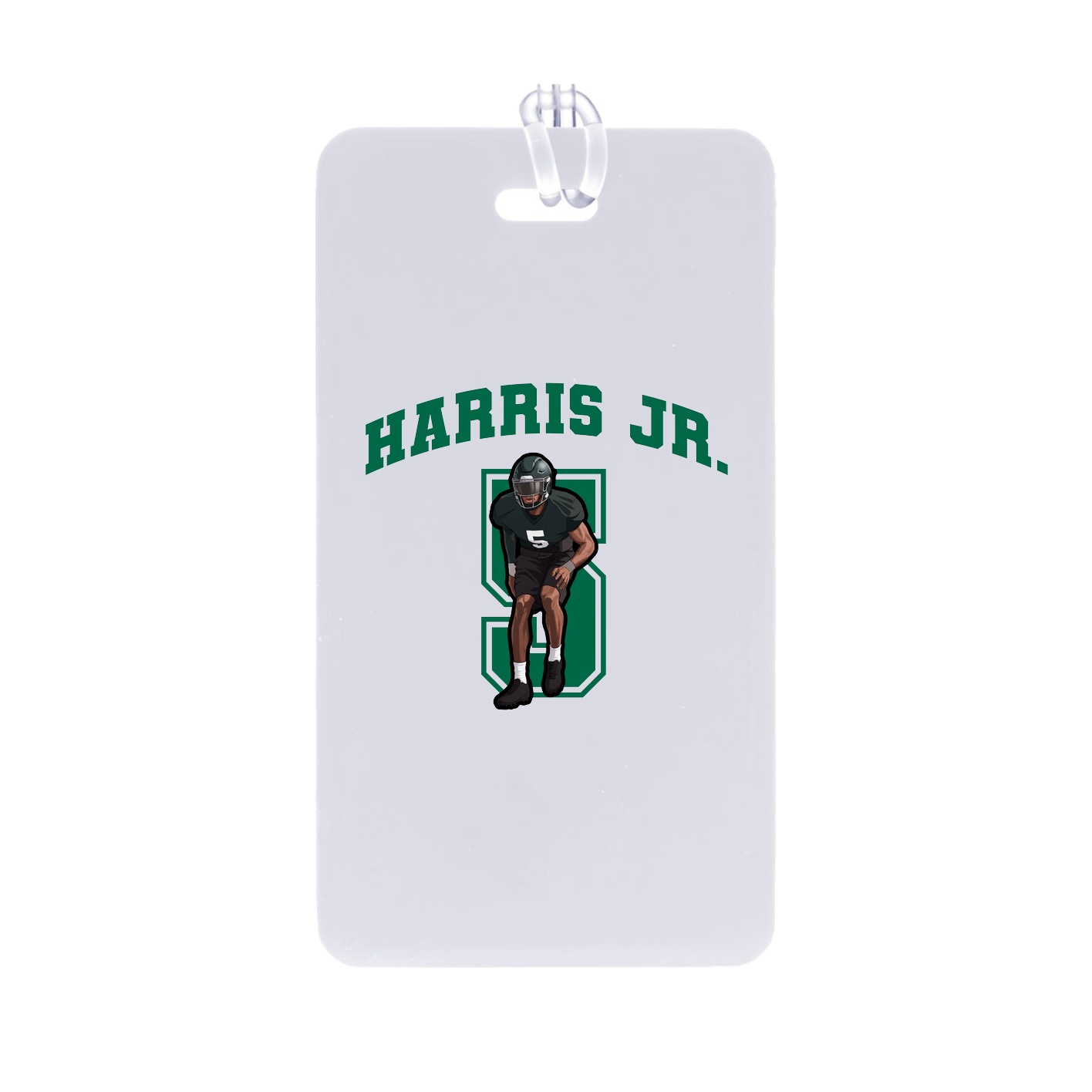 Bag Tag — Number in Classic