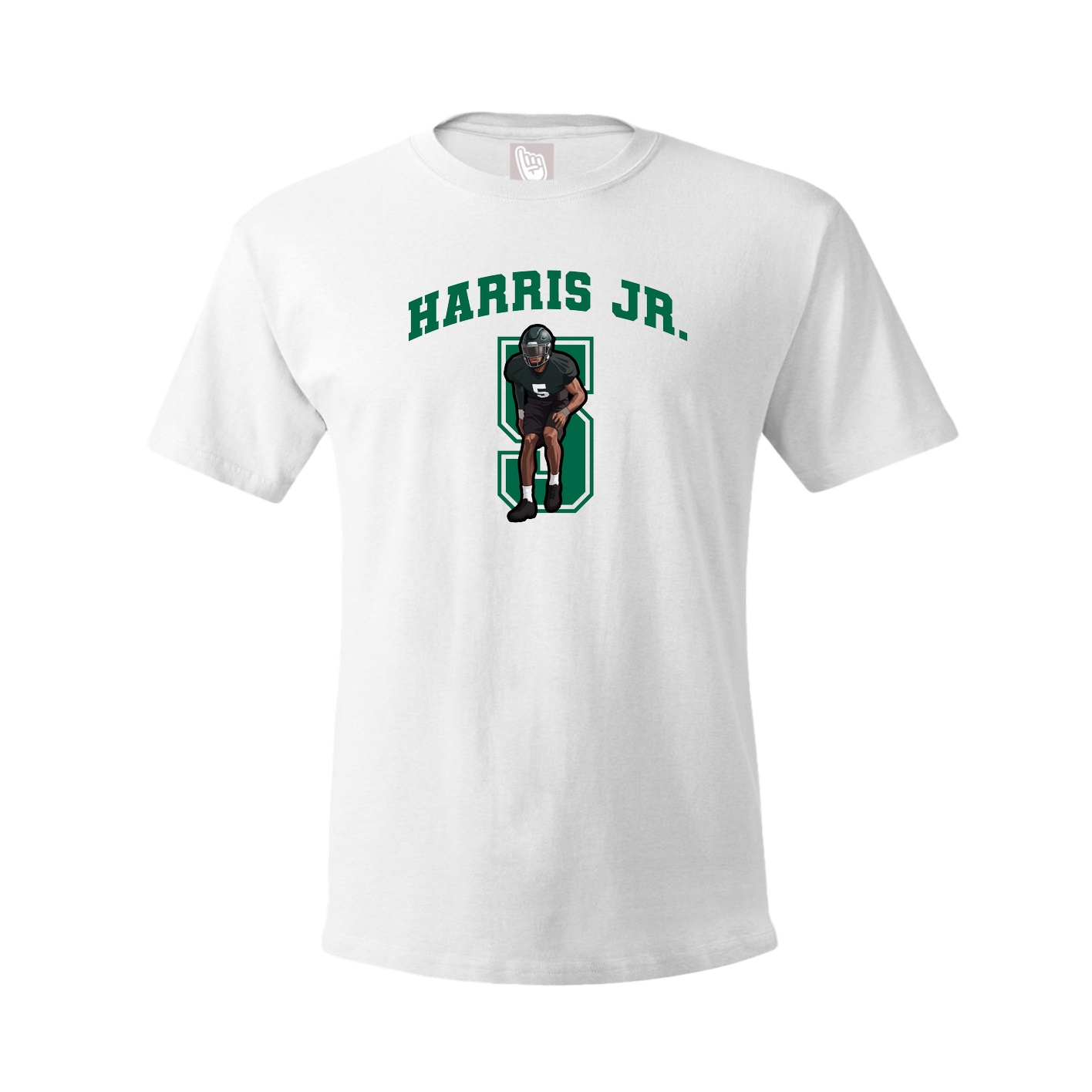Tee — Number in White