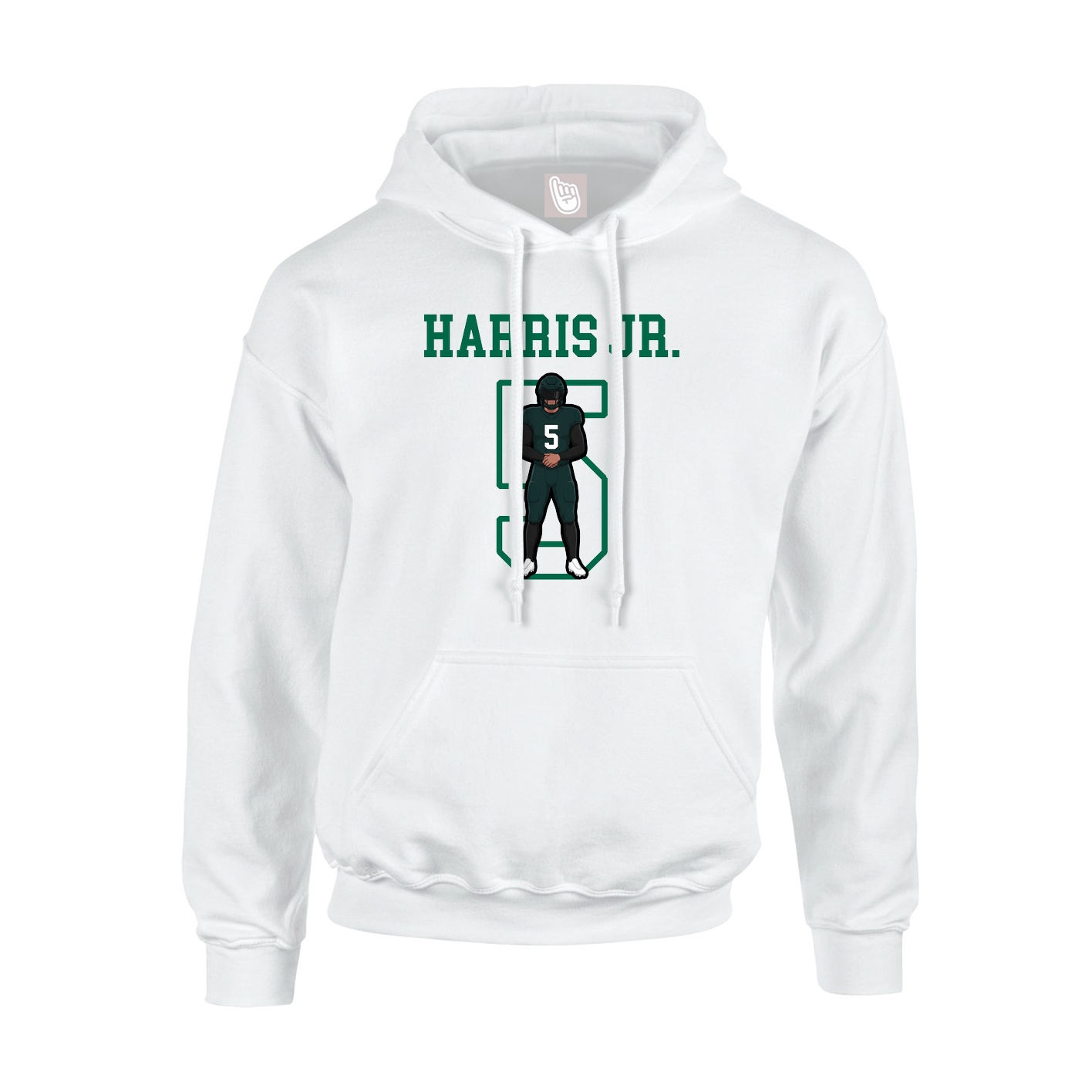 Youth Hoodie — Shirsey in White