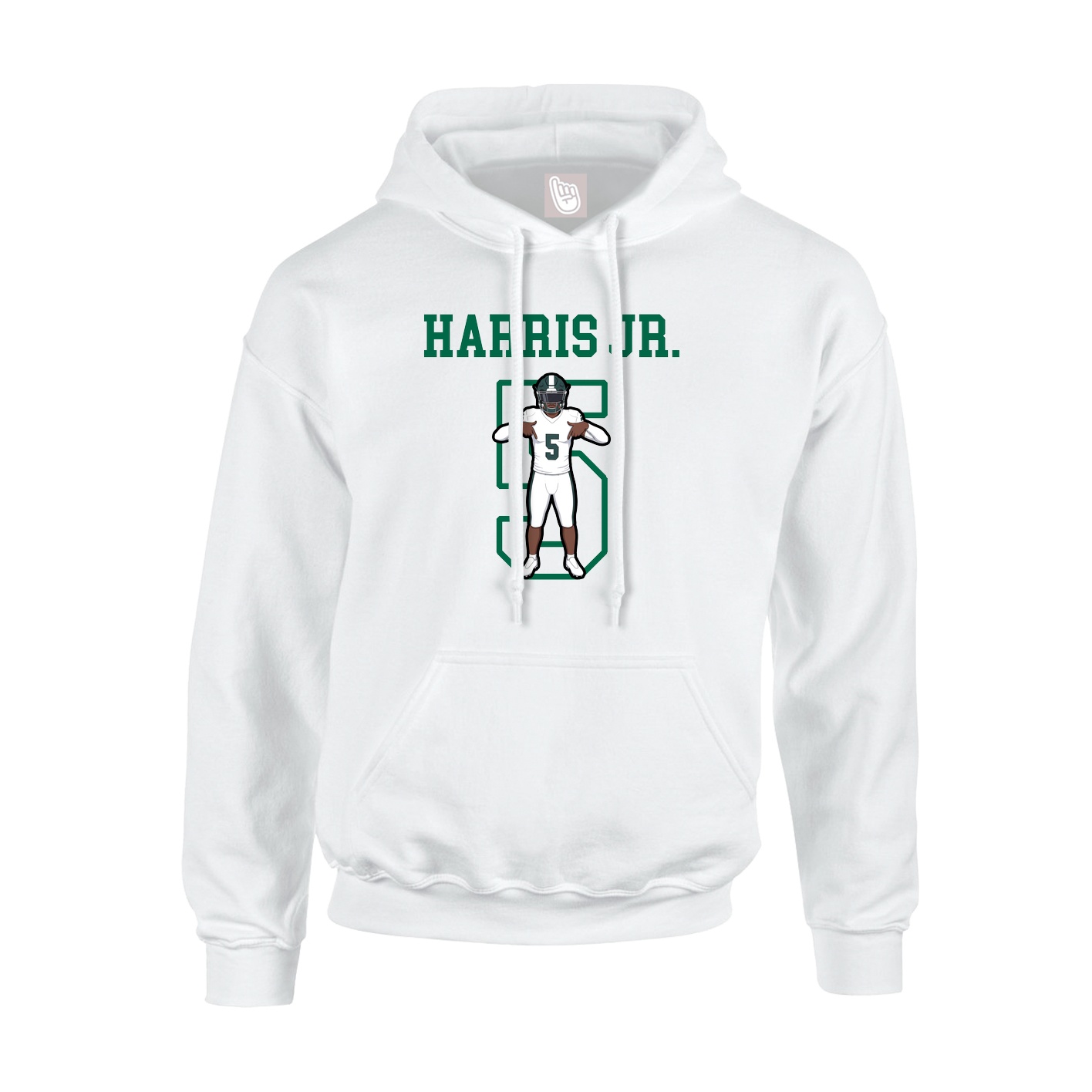 Hoodie — Shirsey in White