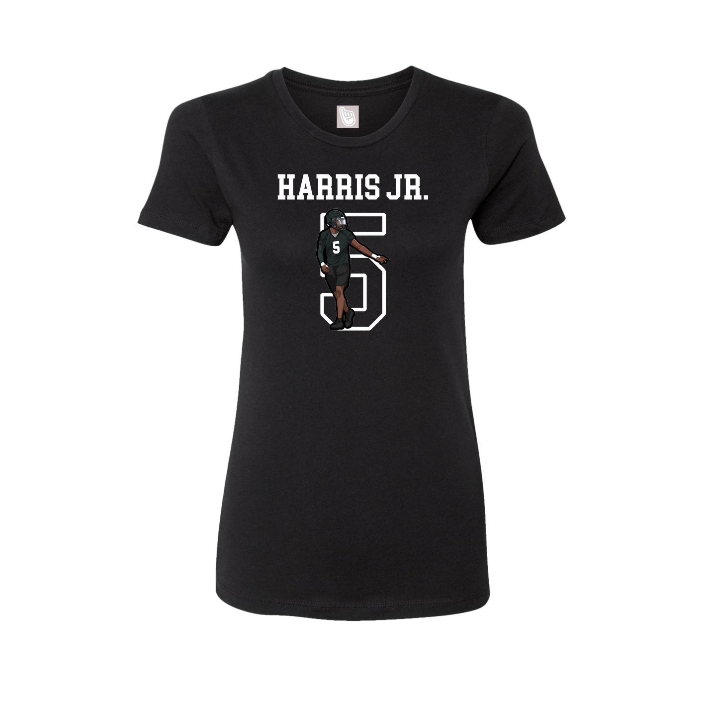 Fitted Women's Tee — Shirsey in Black