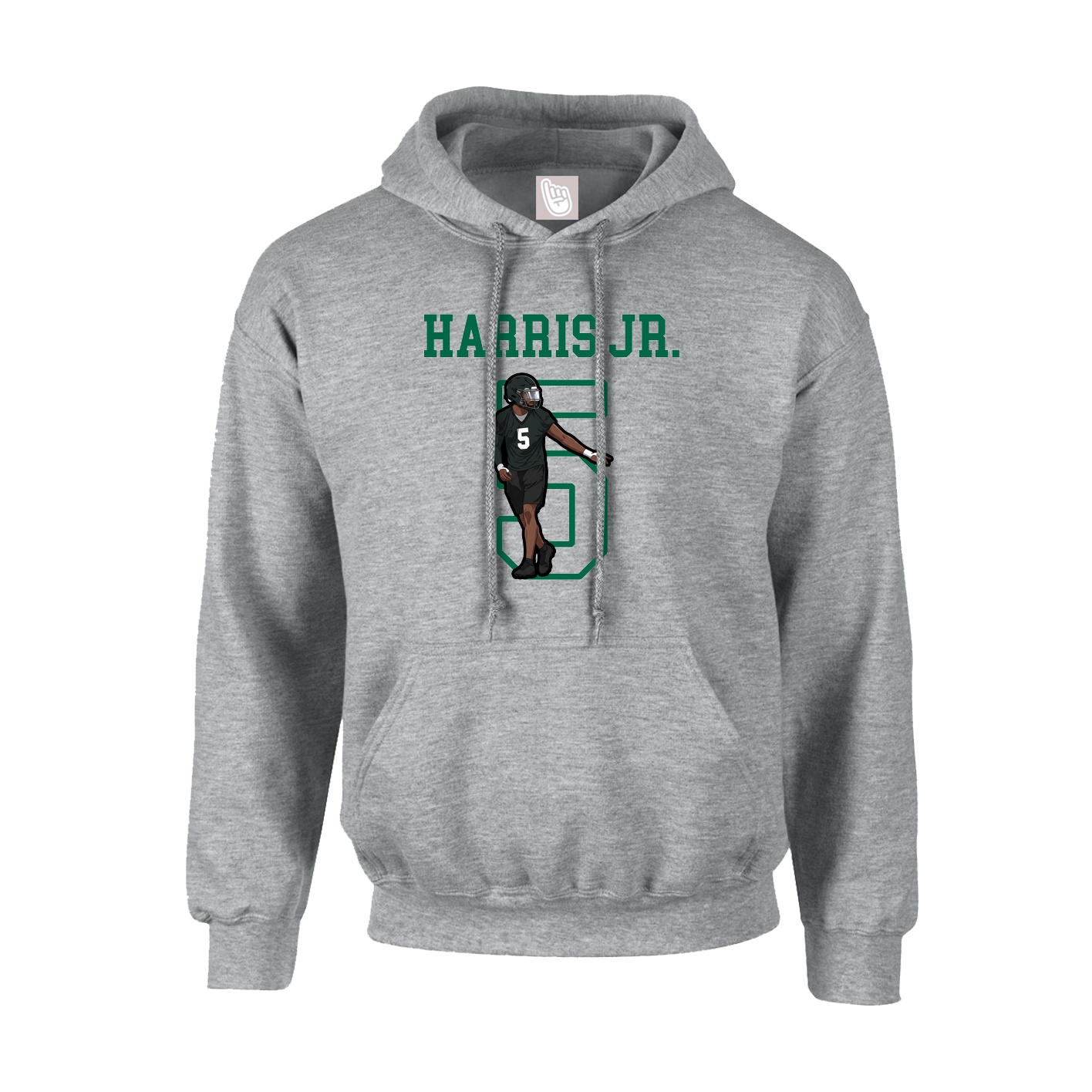 Hoodie — Shirsey in Grey