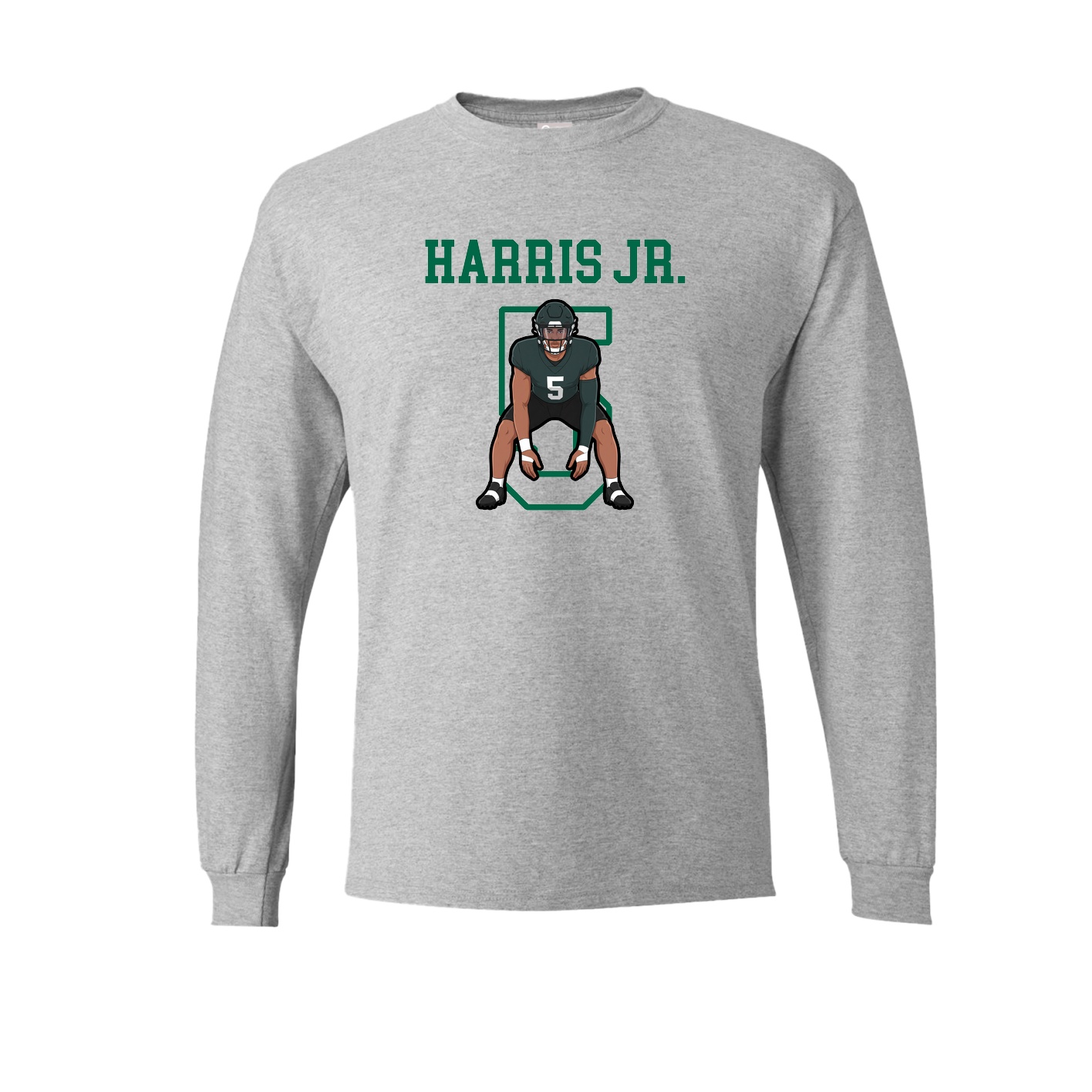 Long Sleeve Tee — Shirsey in Grey