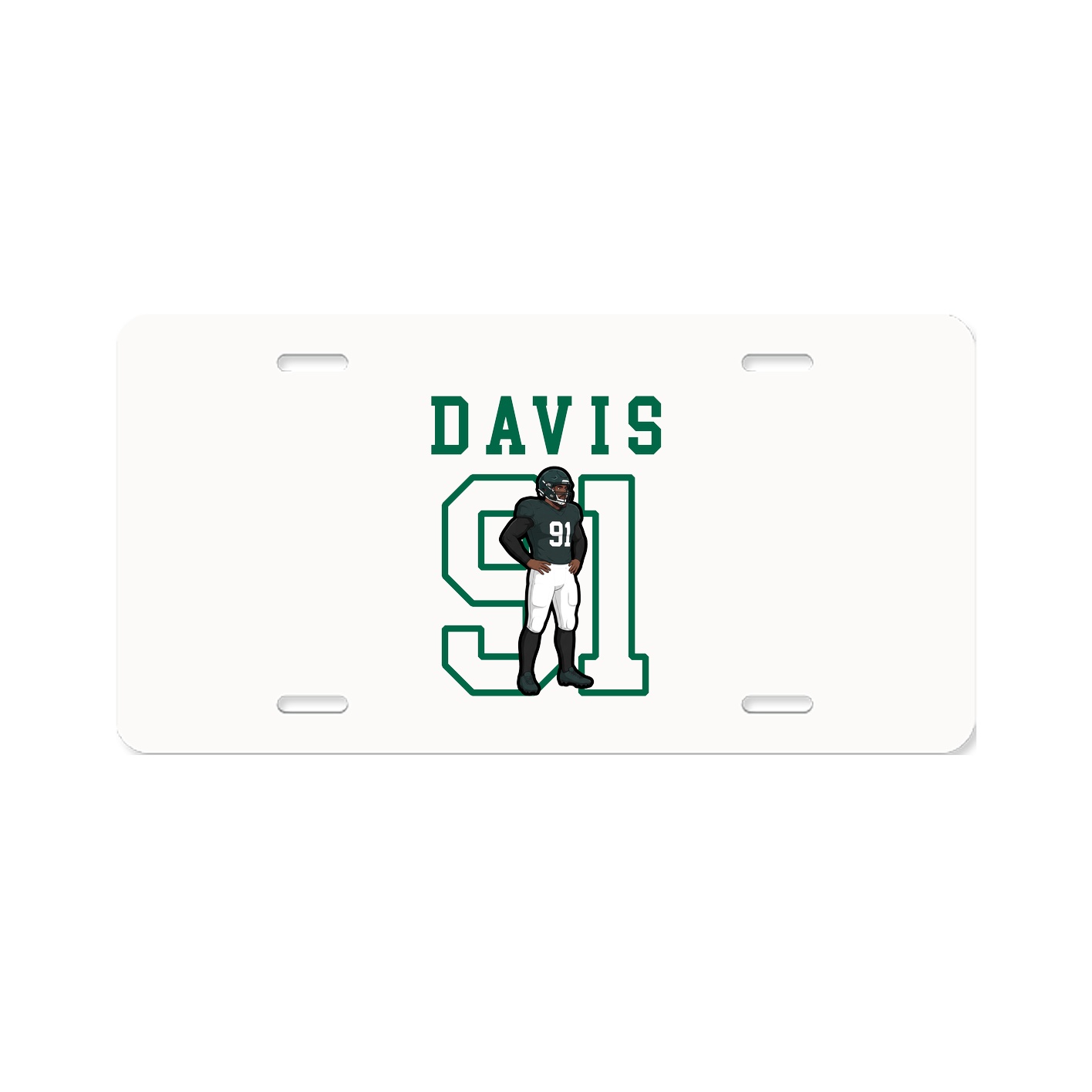 License Plate — Shirsey in Classic