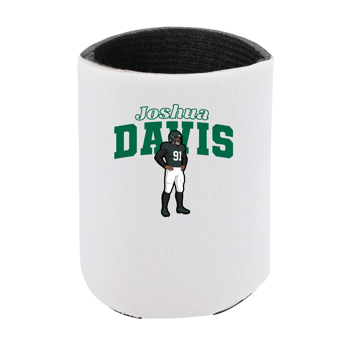 Can Holder — Name Arch in White