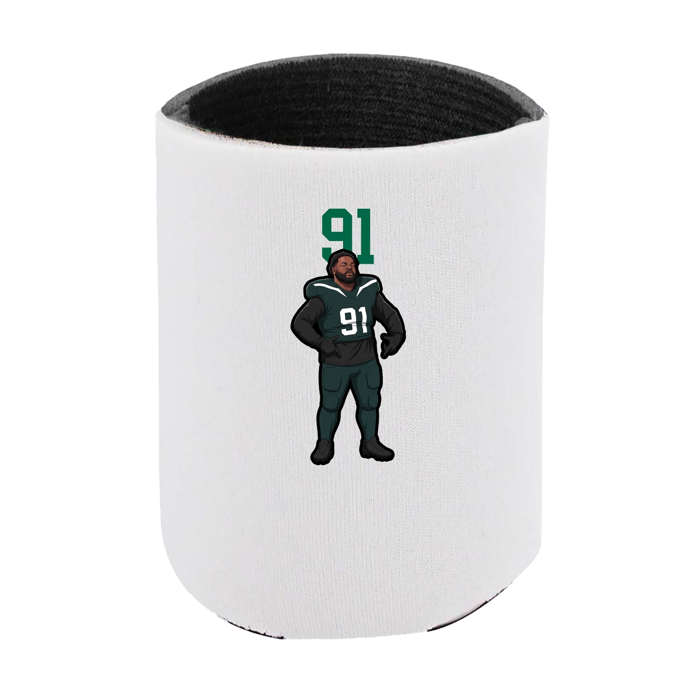 Can Holder — Number Top in White