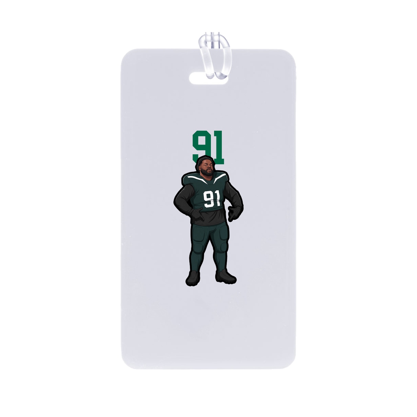 Bag Tag — Number Top in Classic