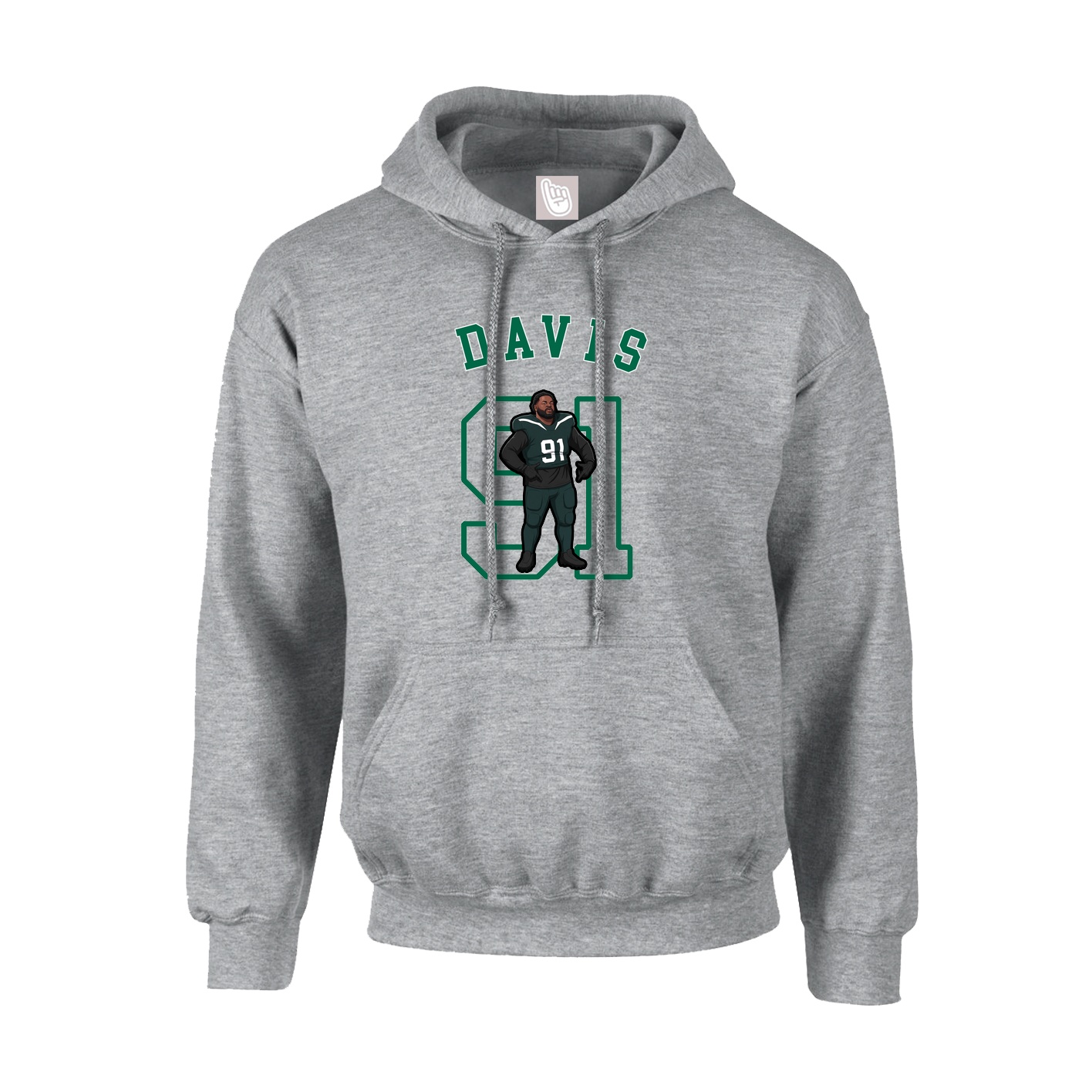 Youth Hoodie — Shirsey Arch in Grey