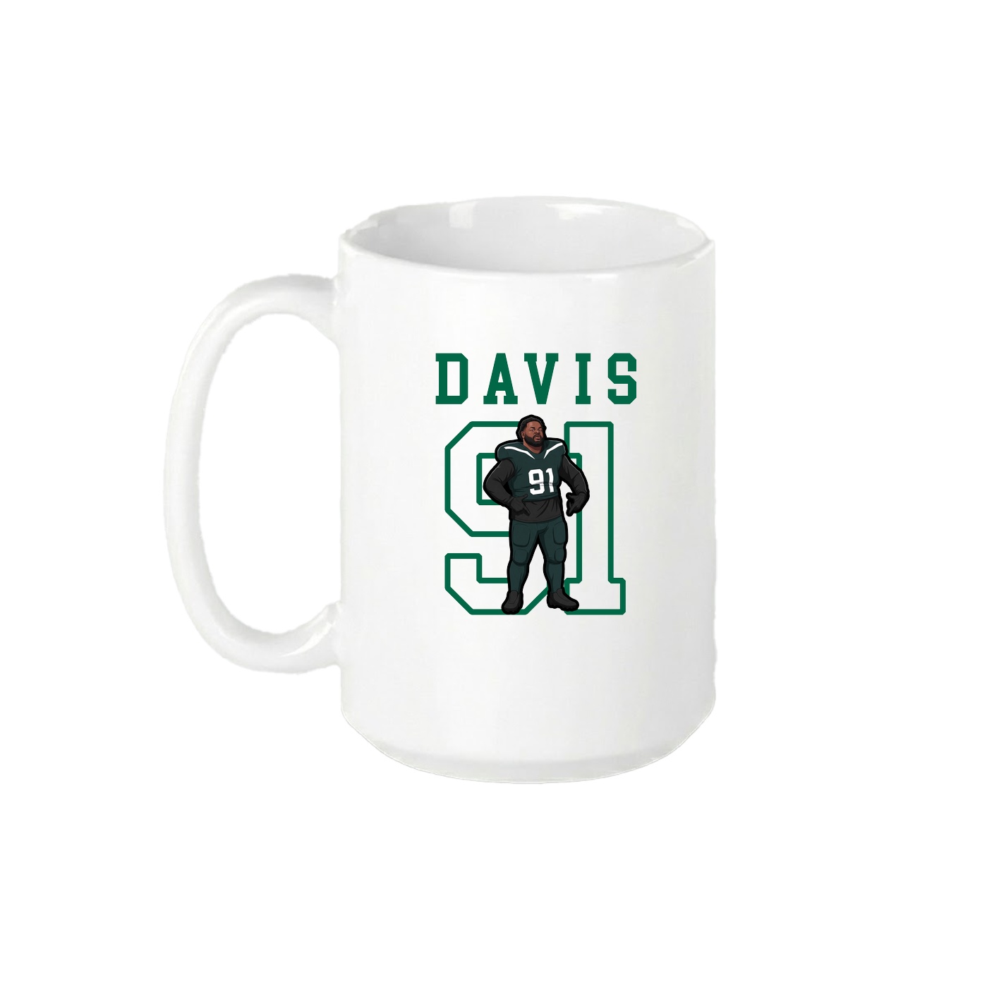 15oz Coffee Mug — Shirsey in White