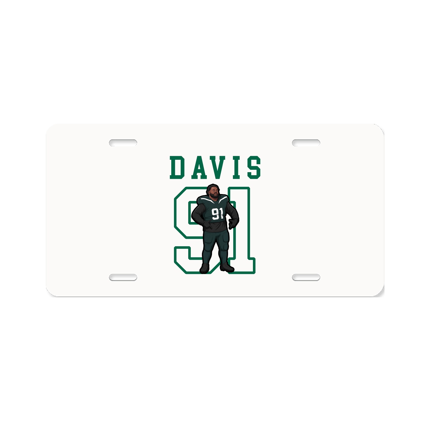 License Plate — Shirsey in Classic