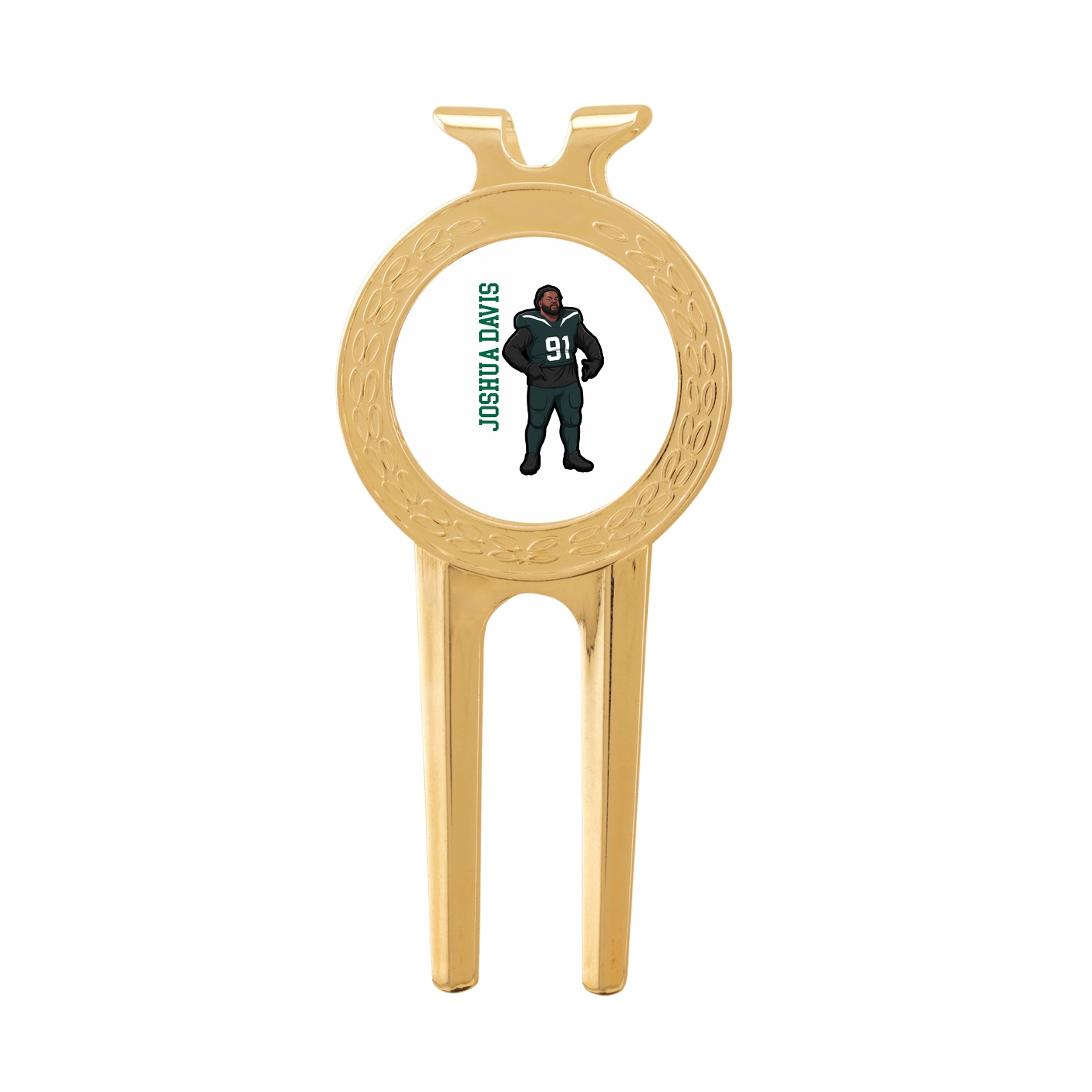 Divot Tool with Ball Marker — Name Vertical in Classic