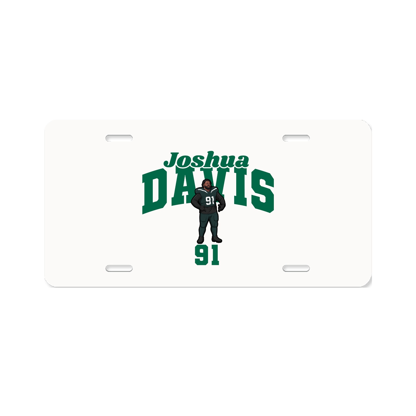 License Plate — Signature Arch in Classic