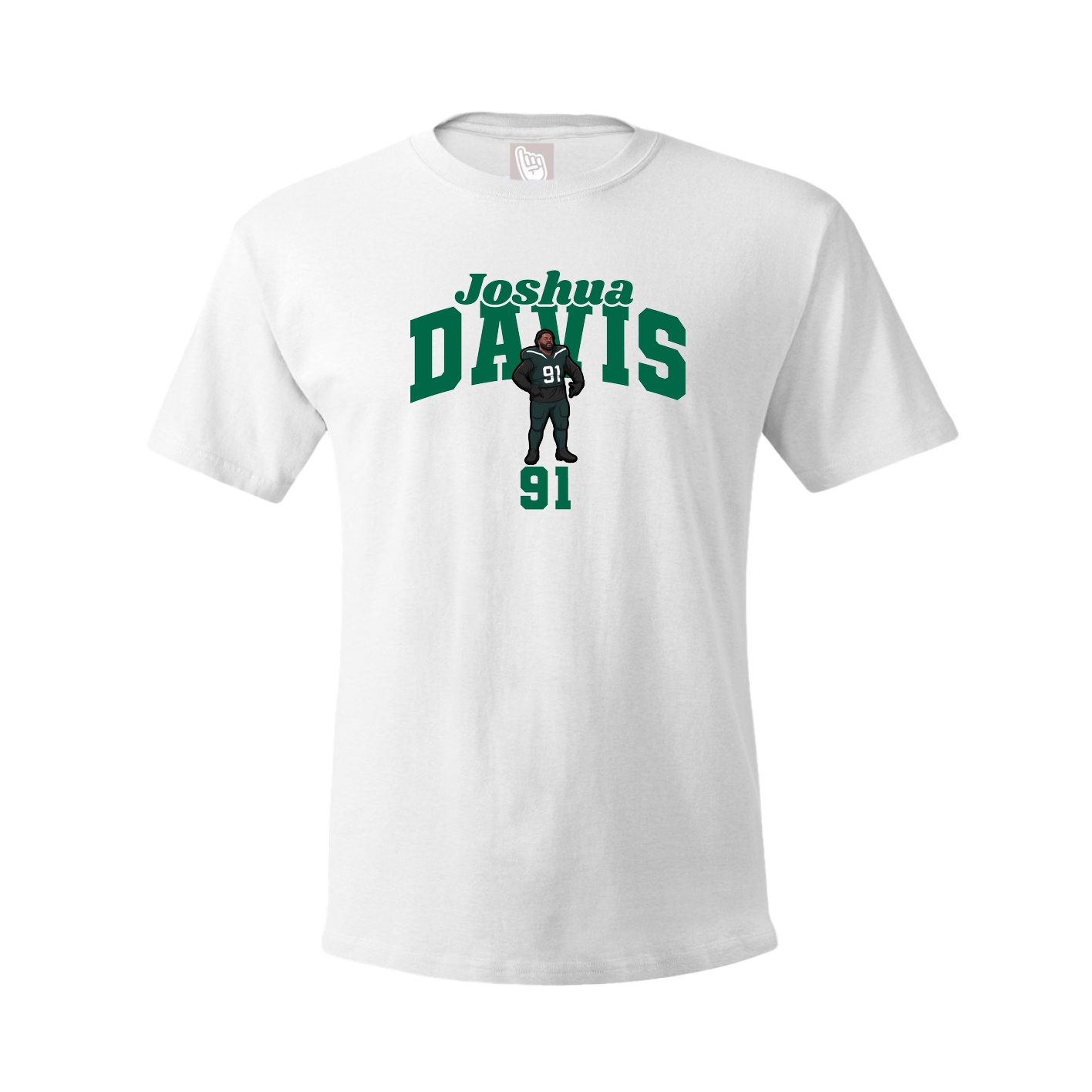 Youth Tee — Signature Arch in White