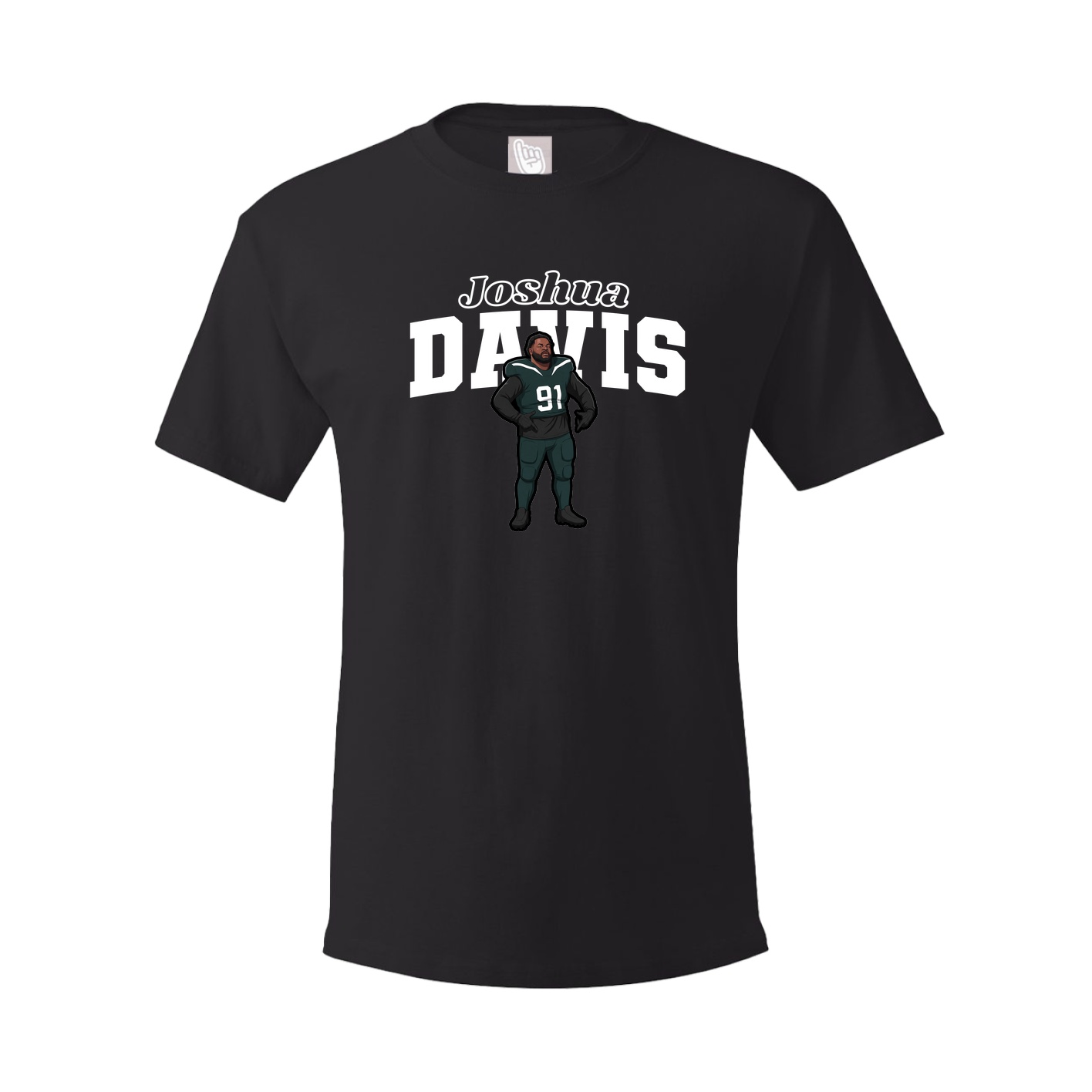 Youth Tee — Name Arch in Black