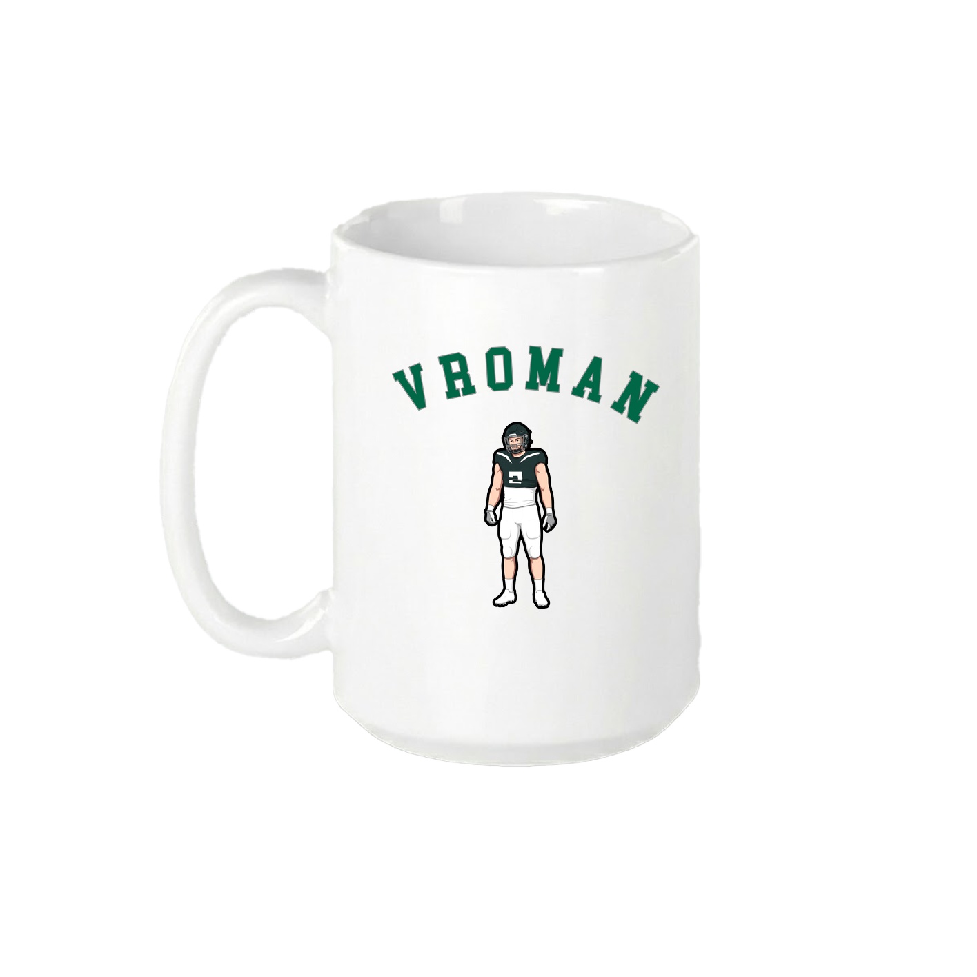 15oz Coffee Mug — Shirsey Arch in White