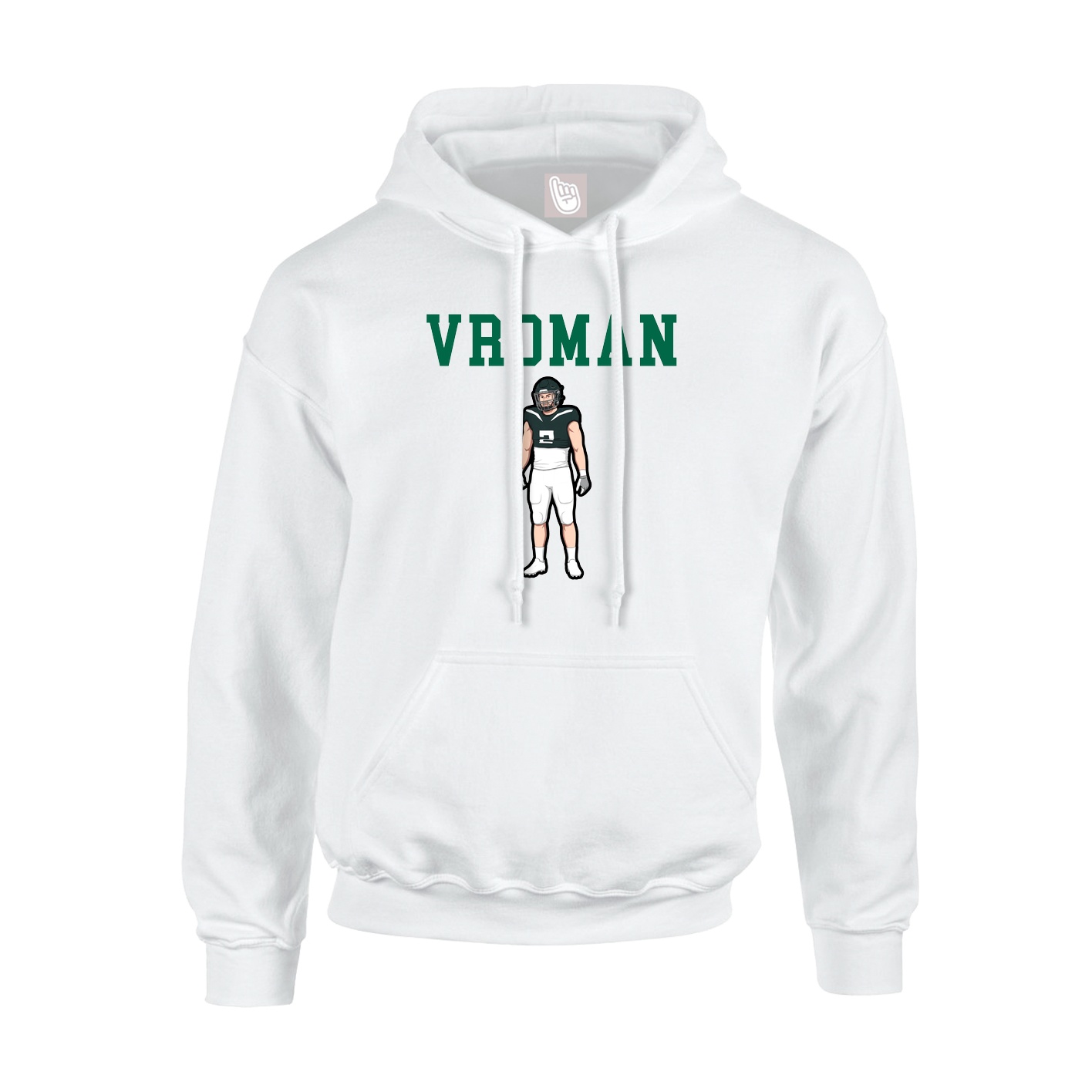Youth Hoodie — Shirsey in White