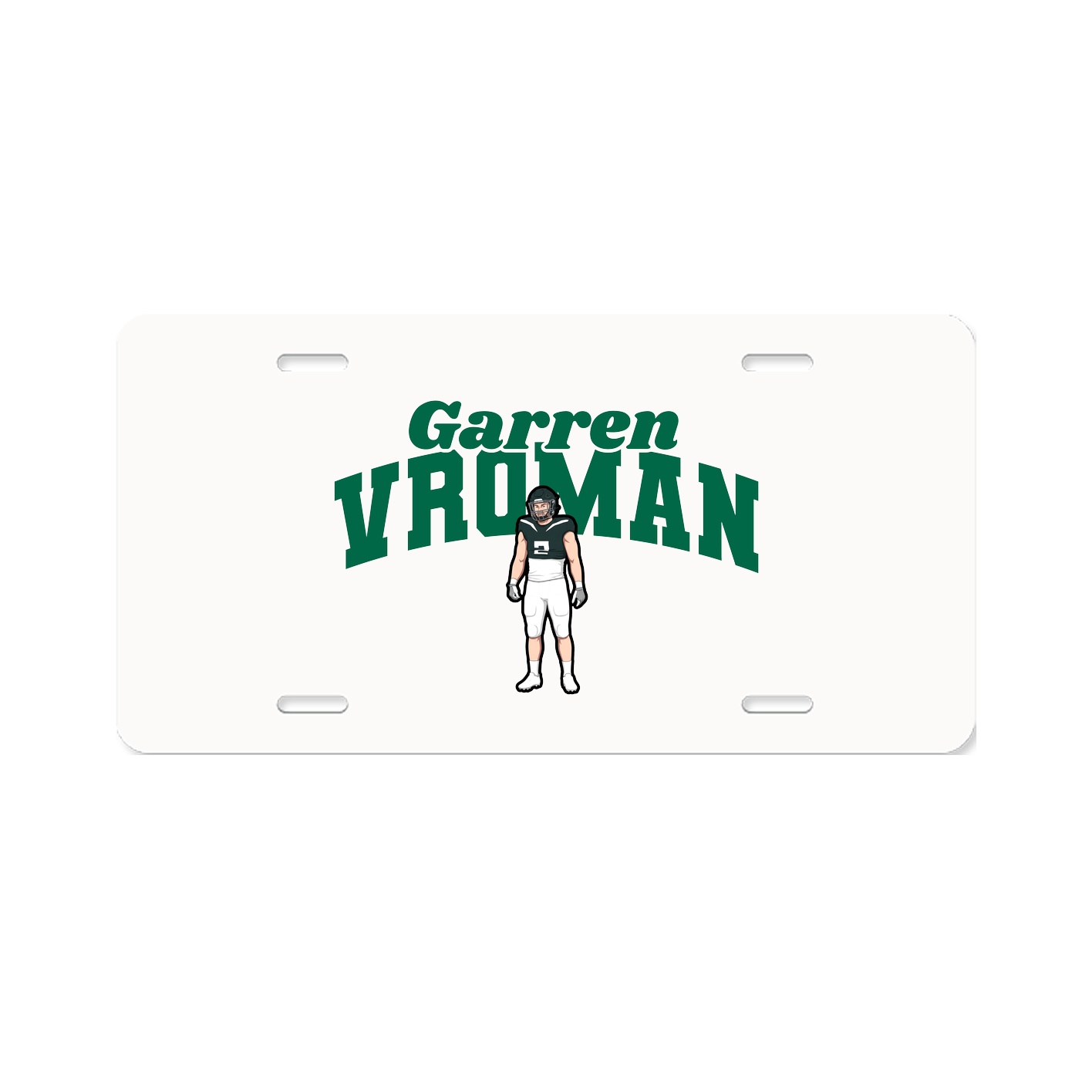 License Plate — Signature Arch in Classic