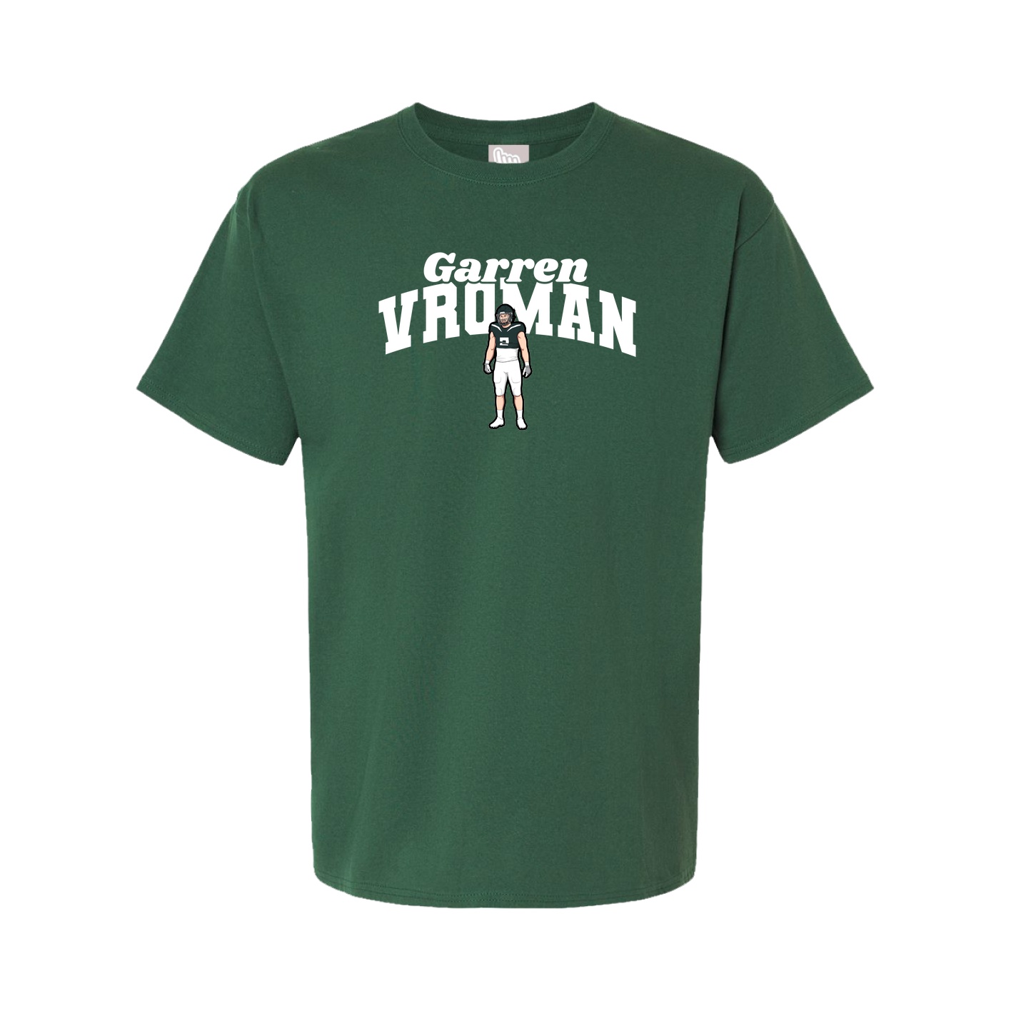 Youth Tee — Signature Arch in Green