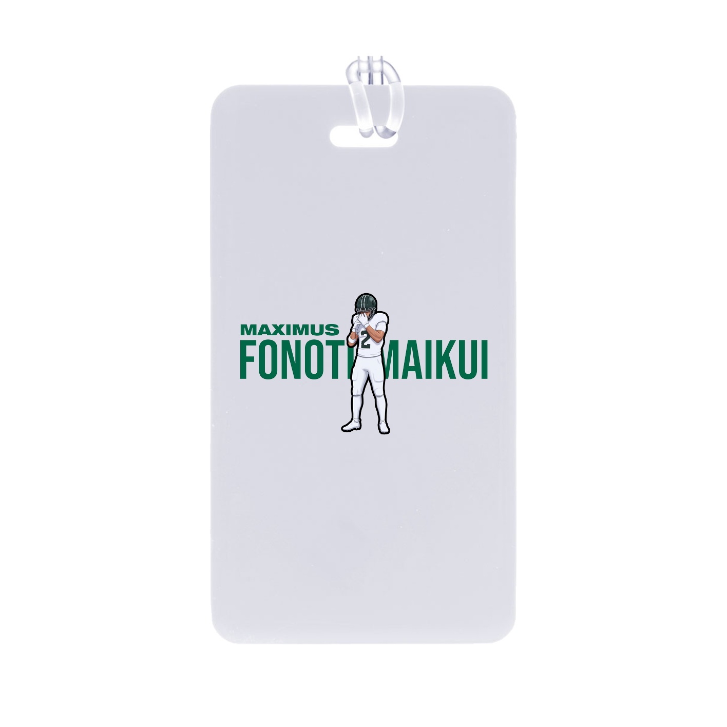 Bag Tag — Player Name in Classic