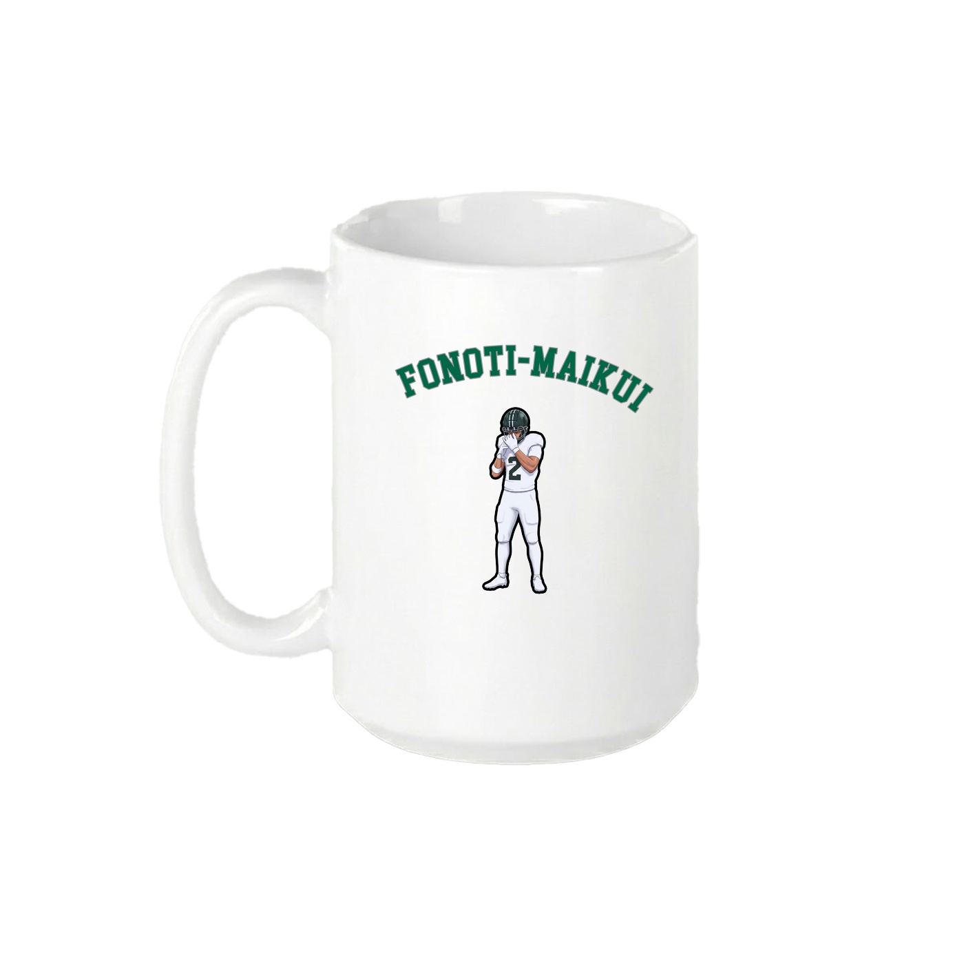 15oz Coffee Mug — Shirsey Arch in White