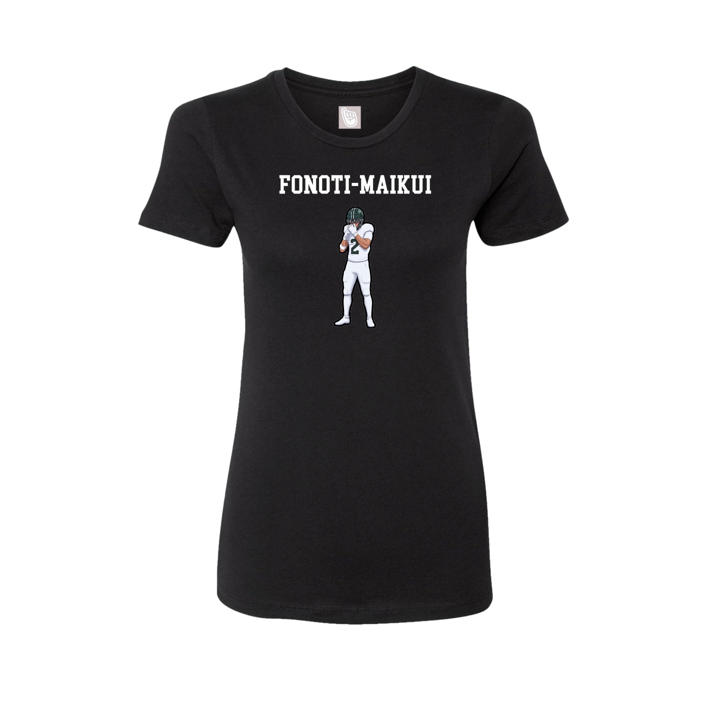 Fitted Women's Tee — Shirsey in Black