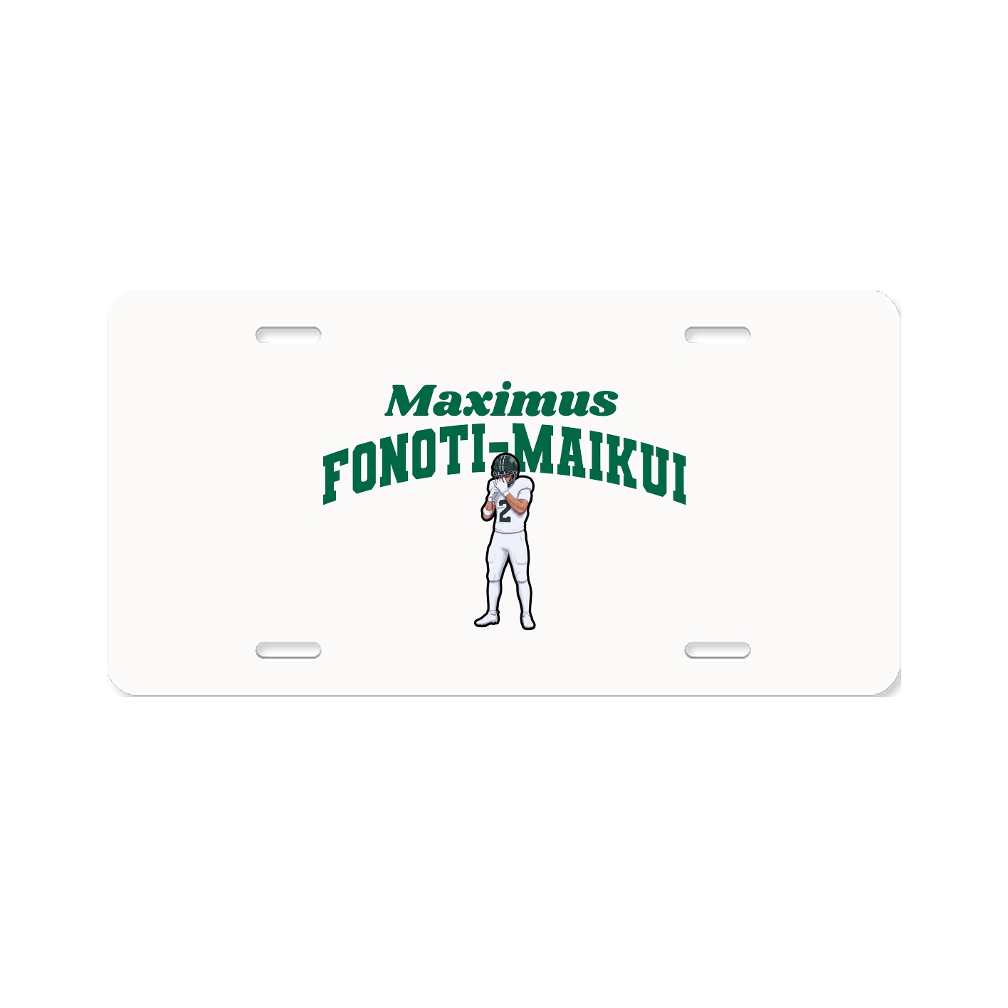License Plate — Signature Arch in Classic