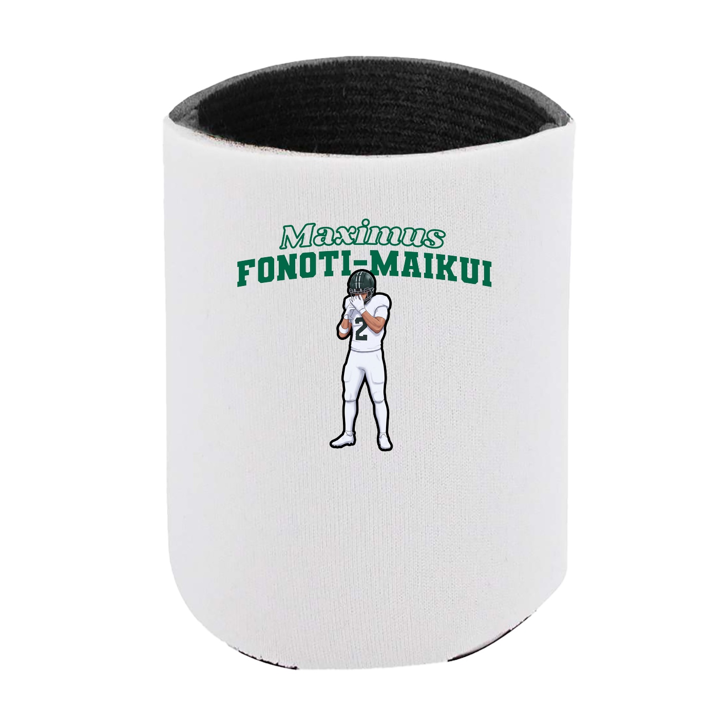 Can Holder — Name Arch in White