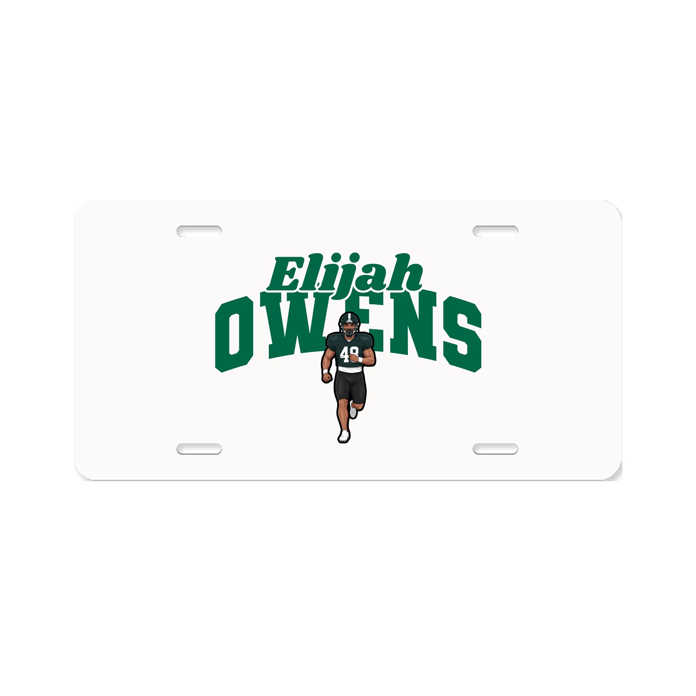 License Plate — Signature Arch in Classic