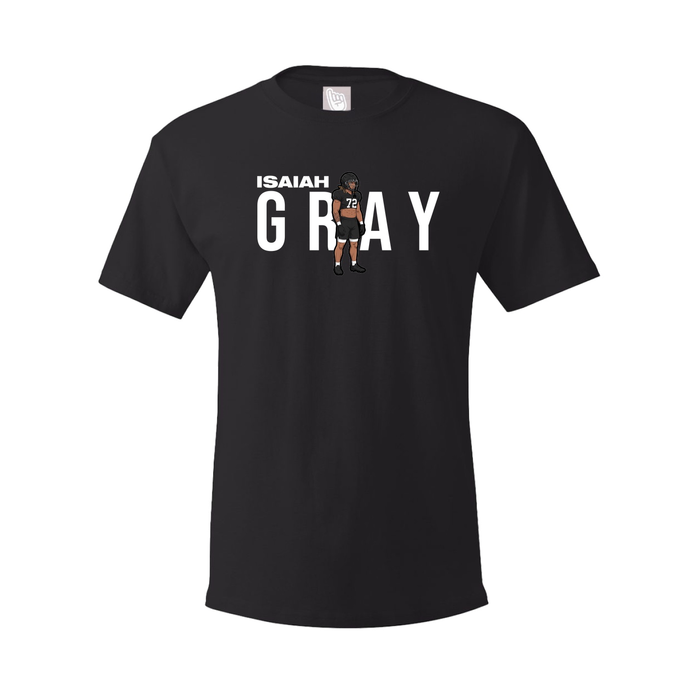 Youth Tee — Player Name in Black