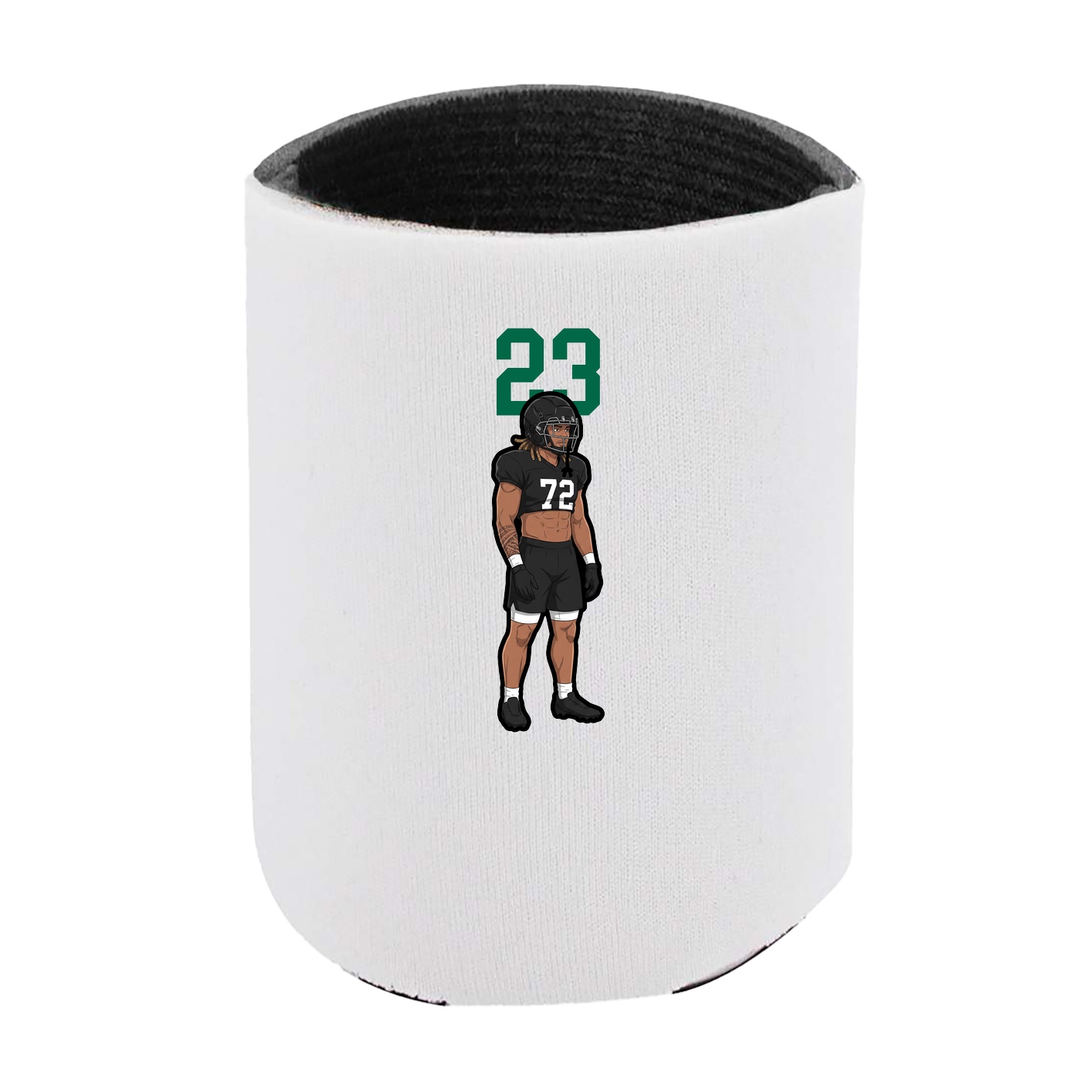 Can Holder — Number Top in White