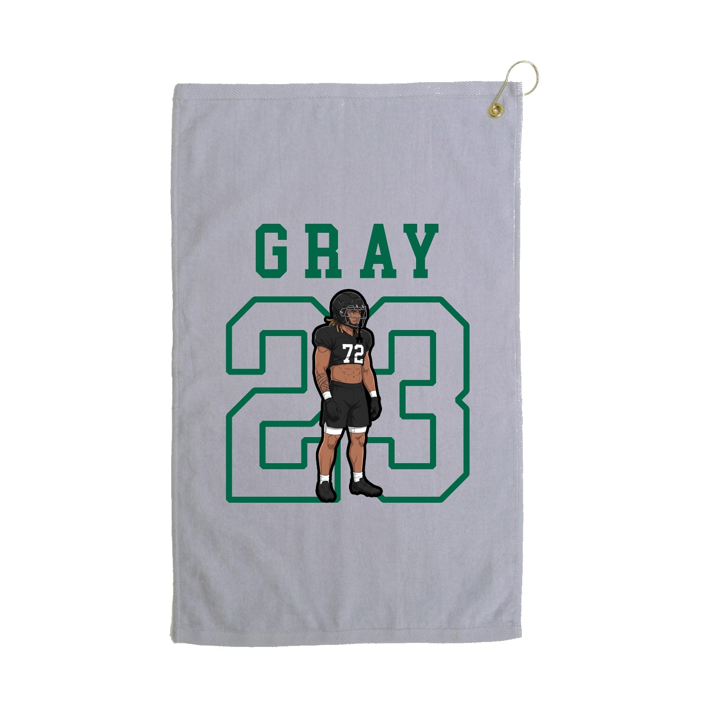 Golf Towel — Shirsey in Grey