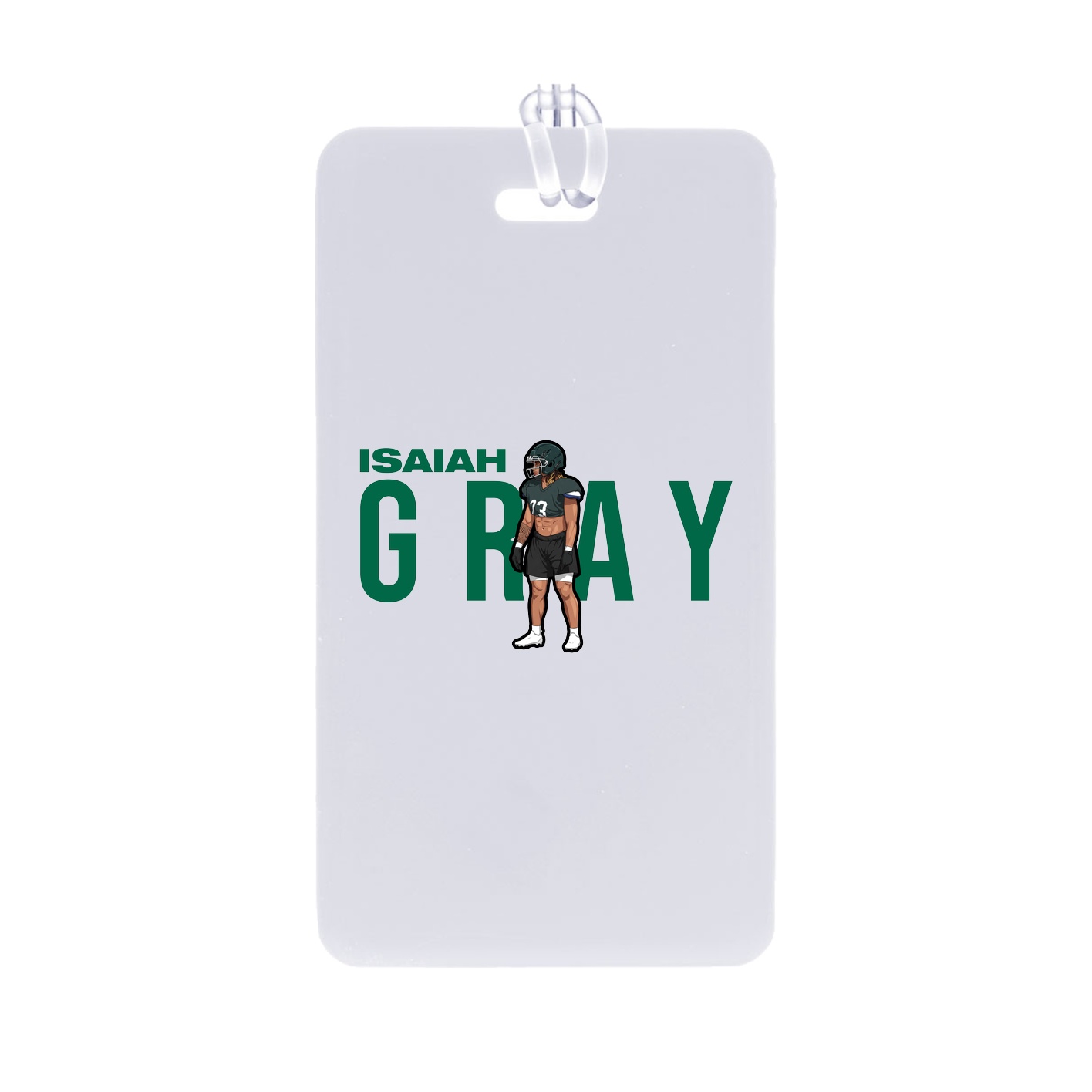 Bag Tag — Player Name in Classic