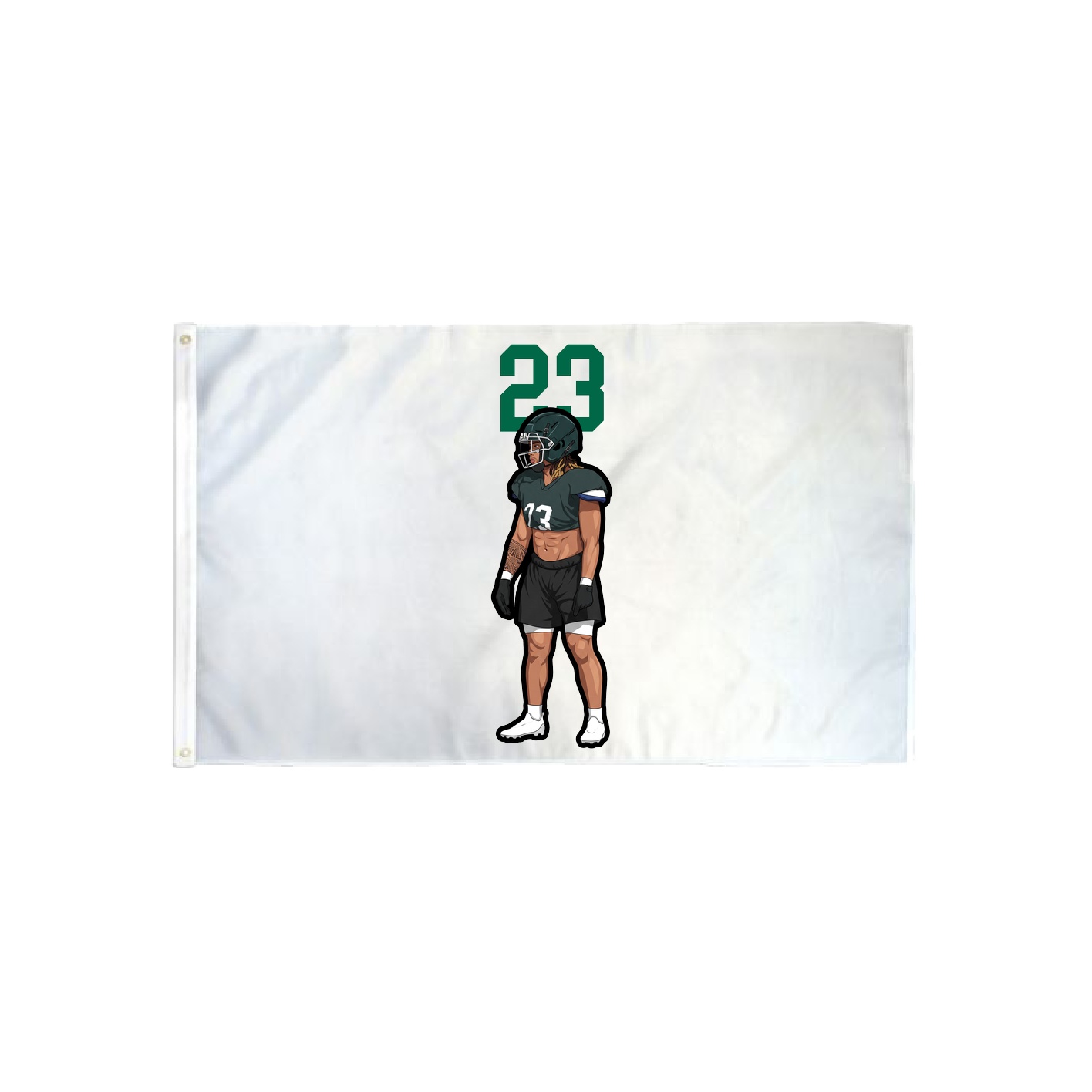 3x5 Flag — Number Top in Classic