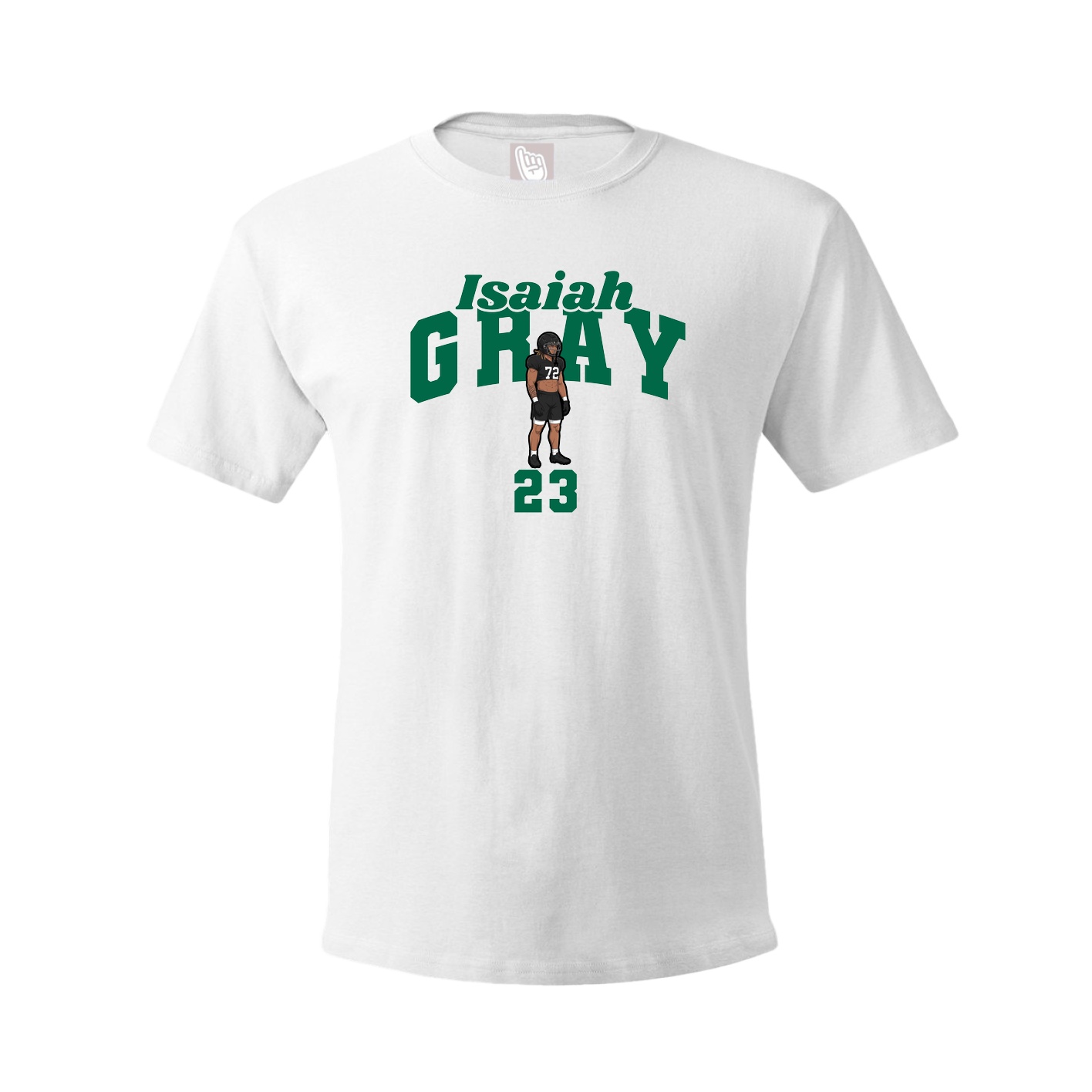 Tee — Signature Arch in White