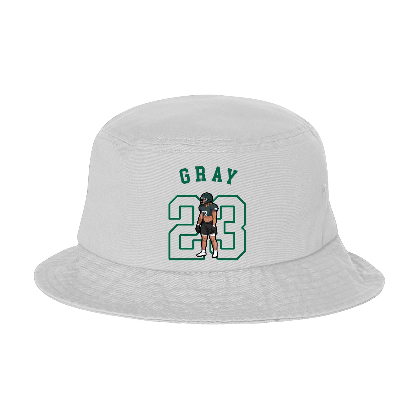 Bucket Cap — Shirsey Arch in White