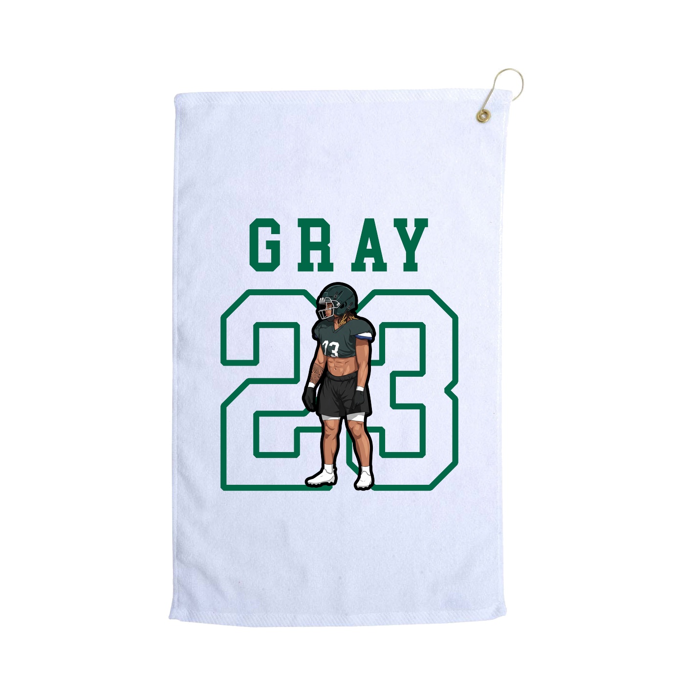 Golf Towel — Shirsey in White