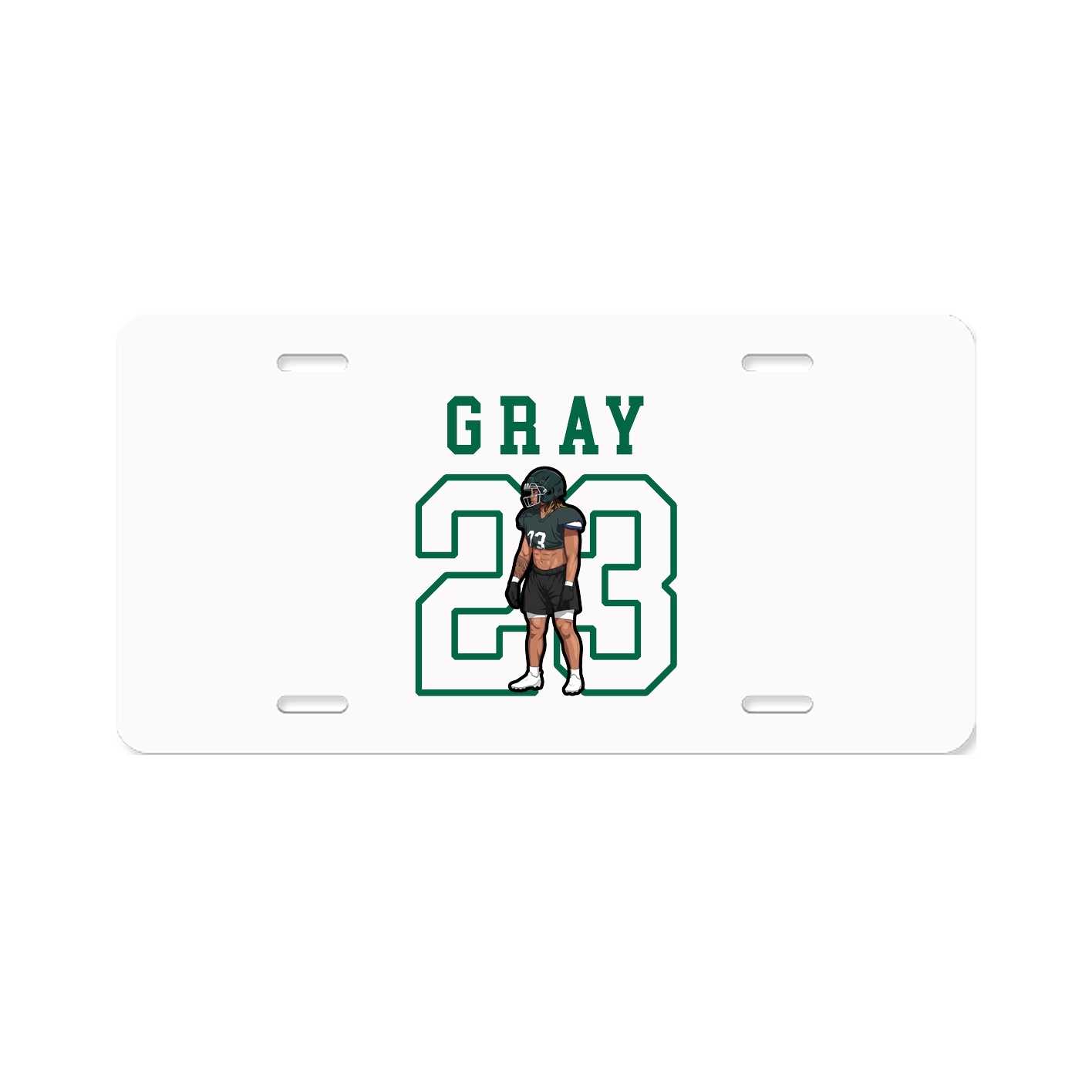 License Plate — Shirsey in Classic