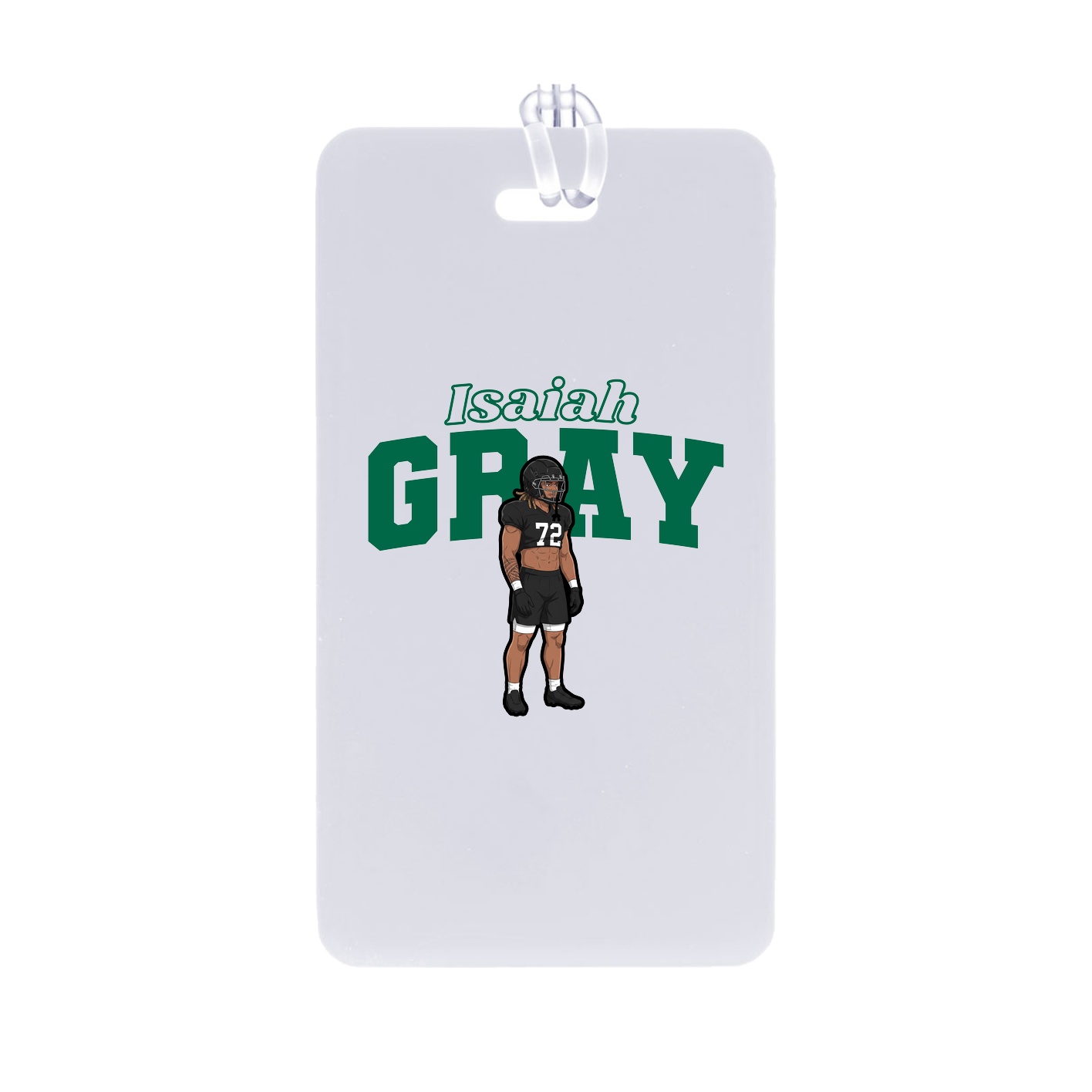 Bag Tag — Name Arch in Classic