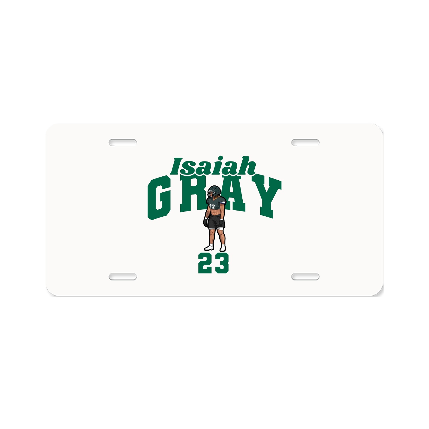License Plate — Signature Arch in Classic