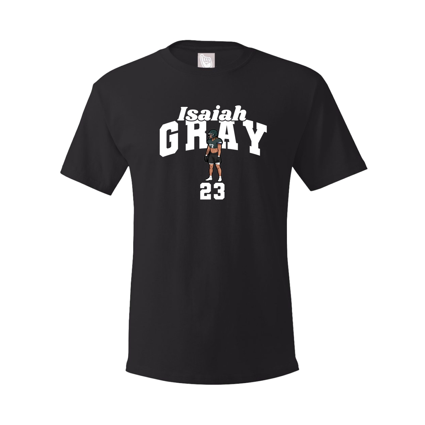 Tee — Signature Arch in Black
