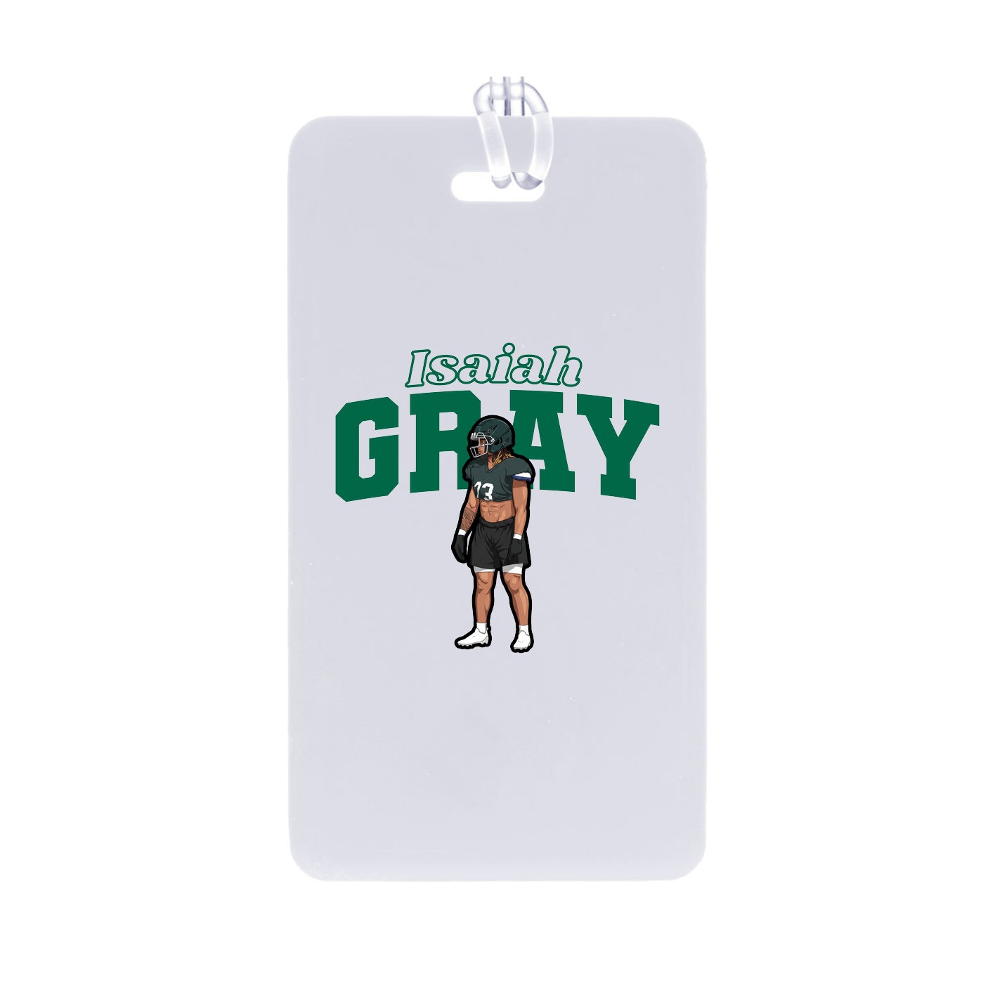 Bag Tag — Name Arch in Classic